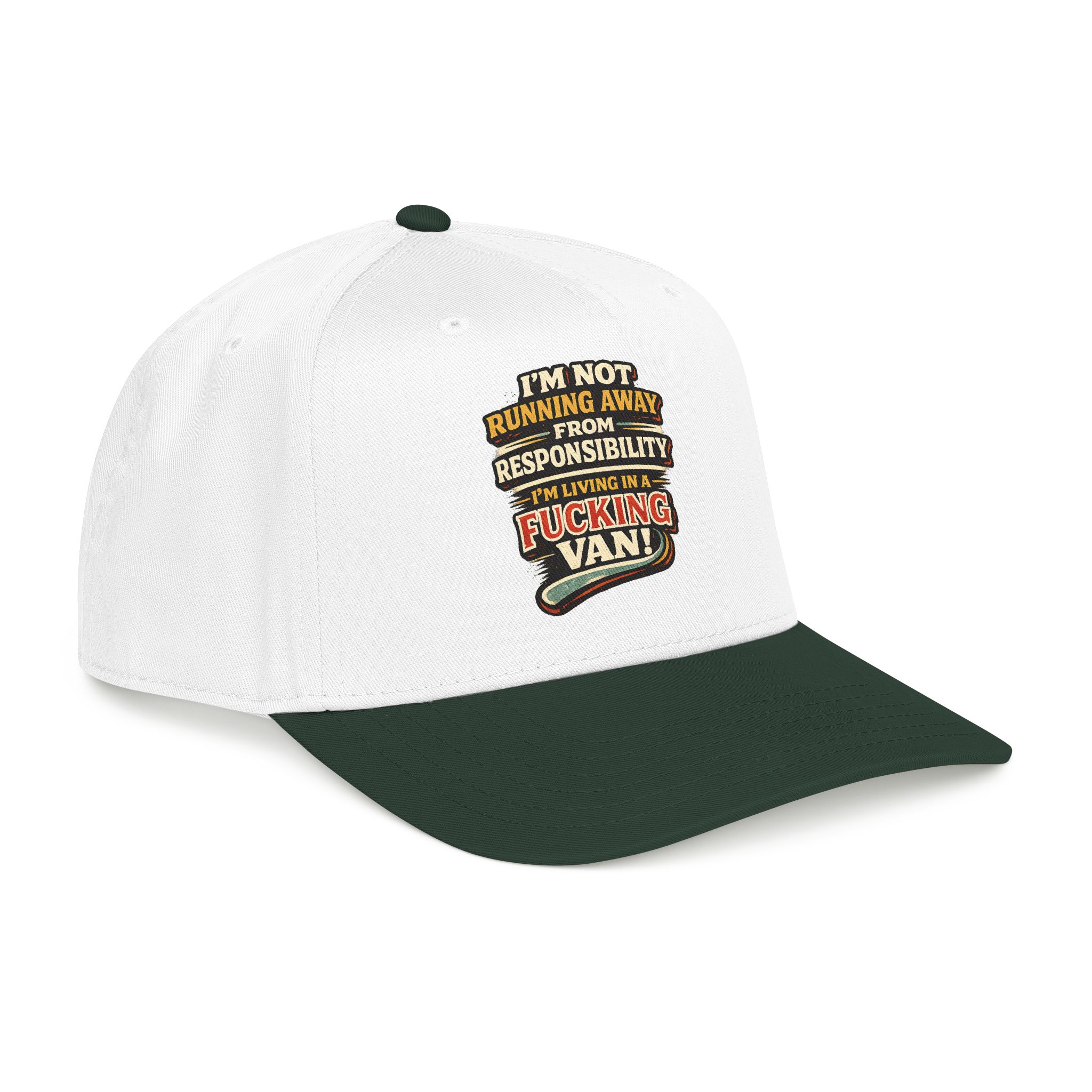 Baseball Cap - "I`m Not running Away" Design F**K-Line