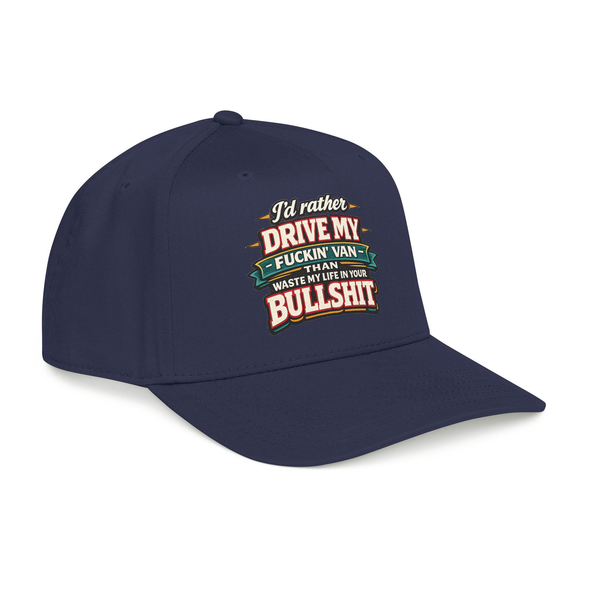 Baseball Cap - "I´d Rather Drive My Fucking Van" Design F**K-Line
