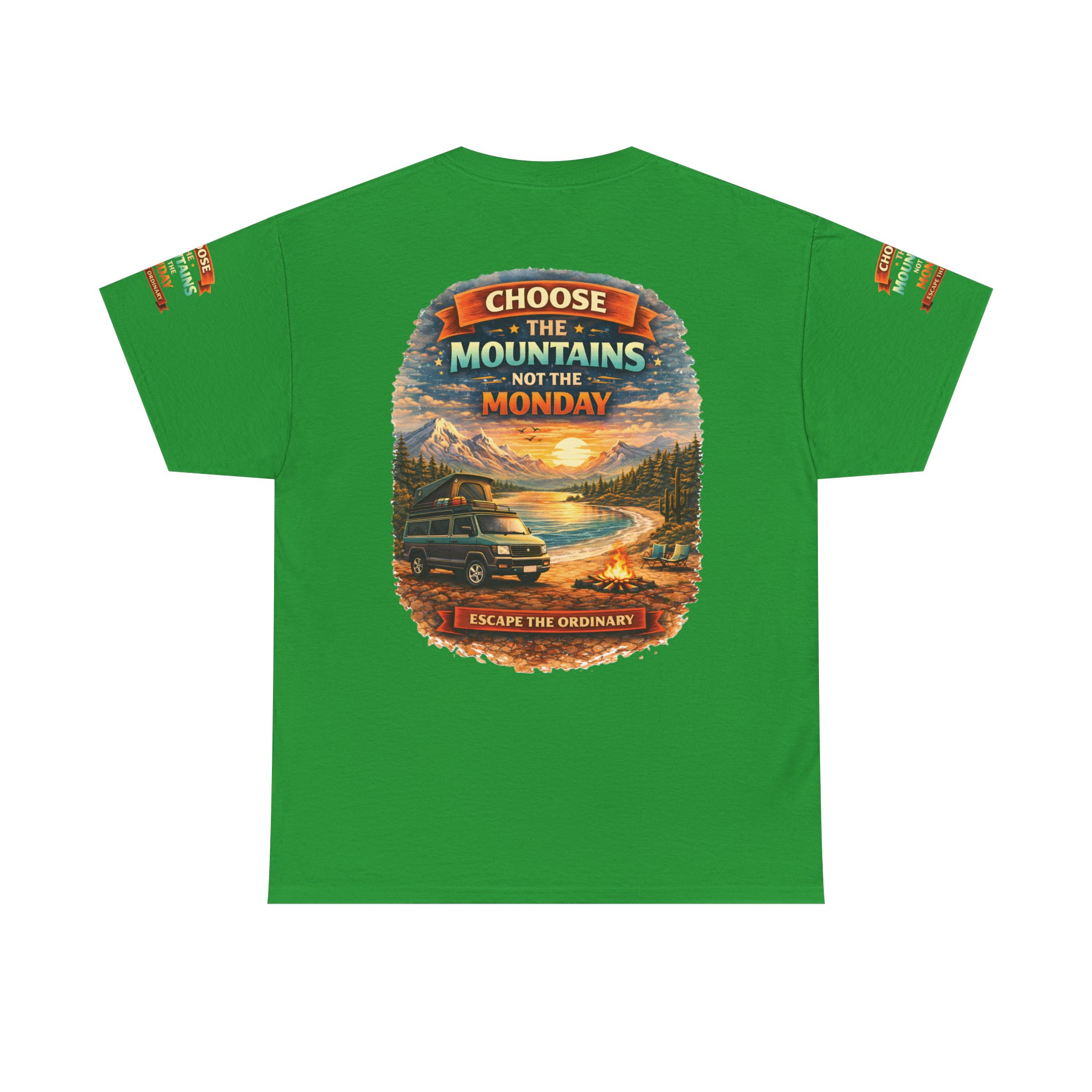 12955139883882150021_2048.jpeg Unisex Heavy Cotton Tee — "Choose The Mountens" Design Scenic-Line
