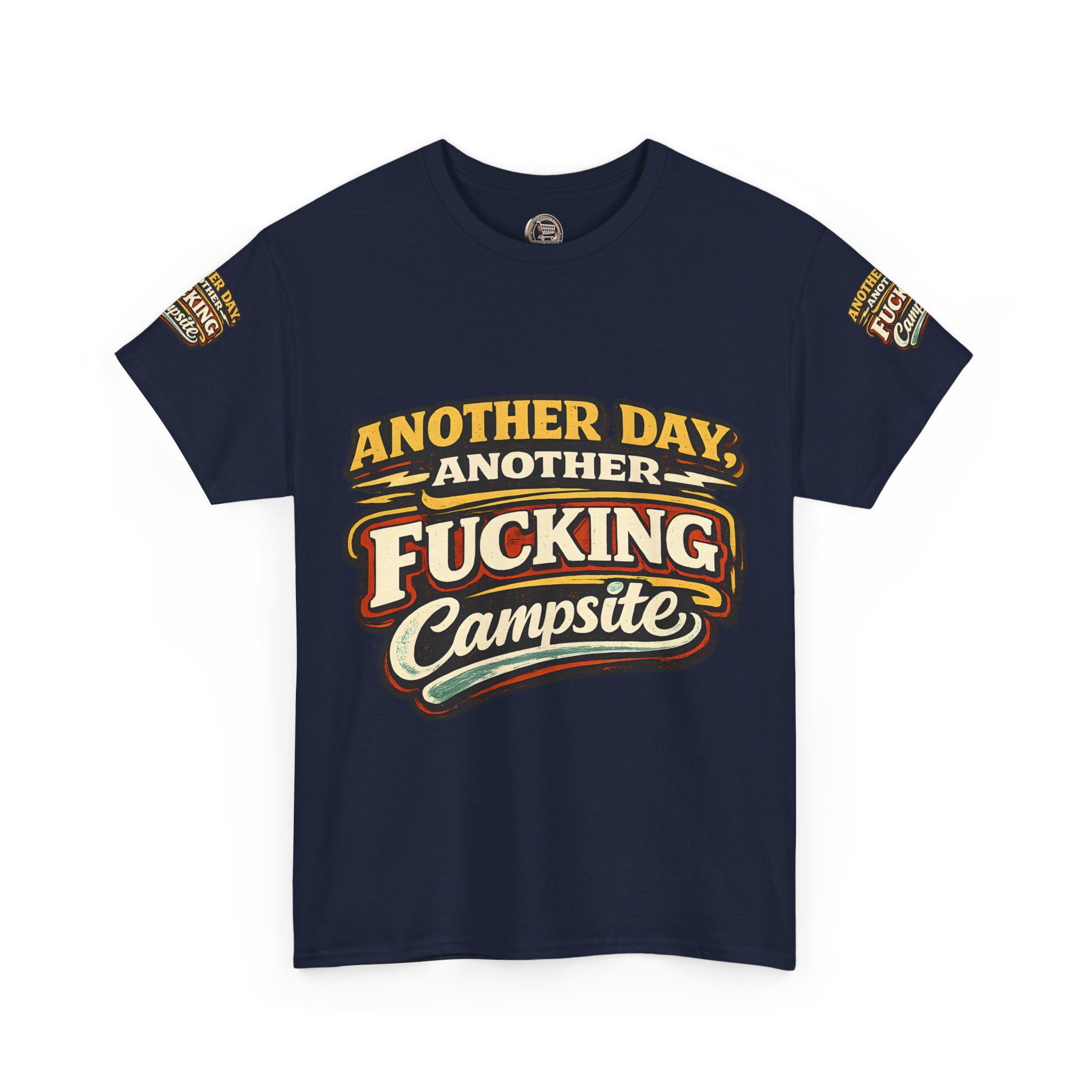 Unisex Heavy Cotton Tee — "Another Day" Design F**K-Line