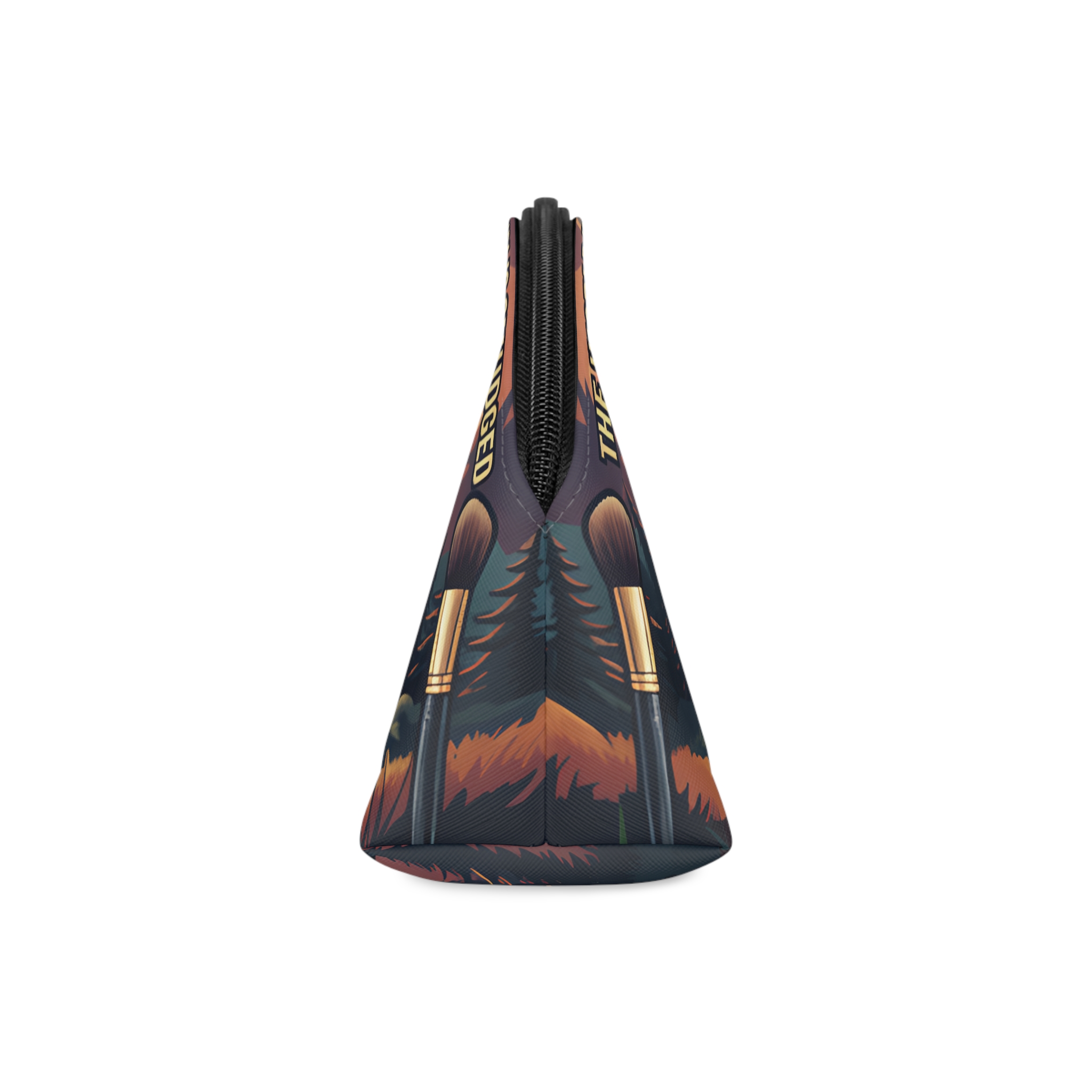 Makeup Bag — "The World Is Your Runway and Your Mascara Is smuged" campervan quoted