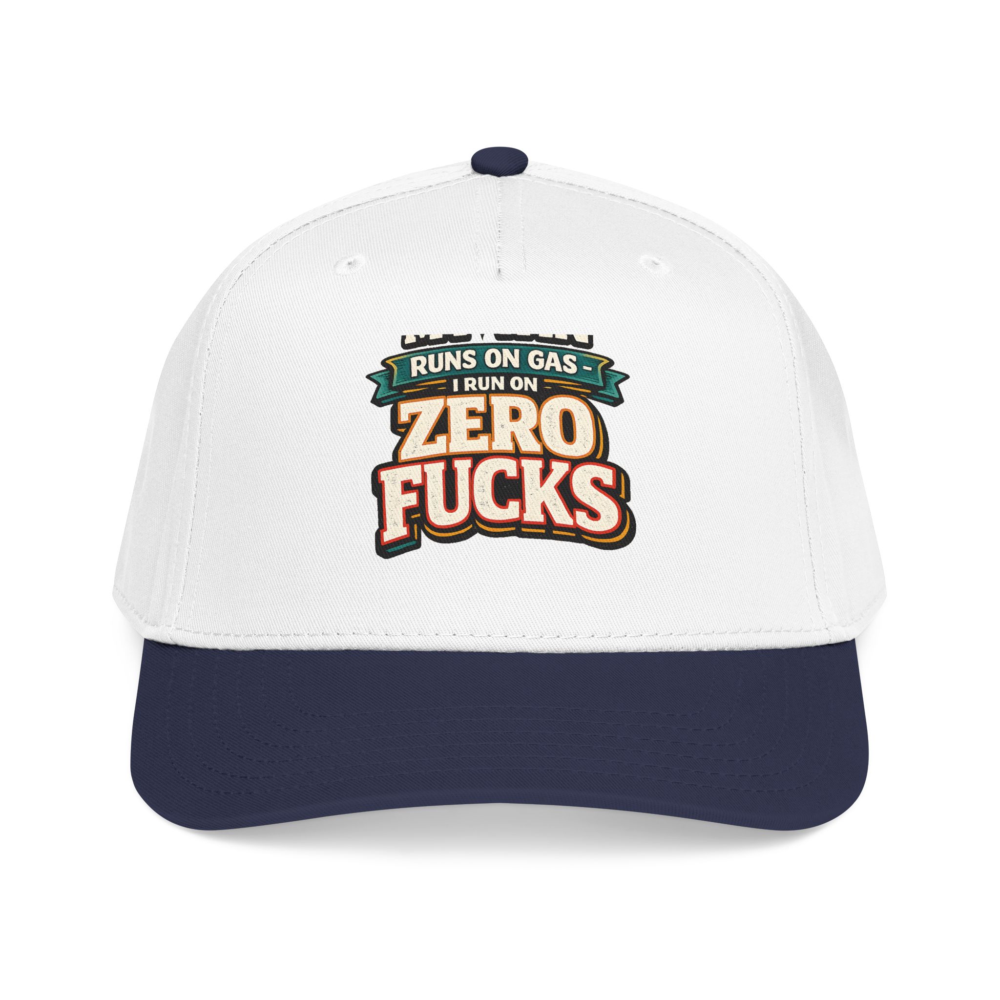 Baseball Cap - "My Van Runs On Gas" Design F**K-Line