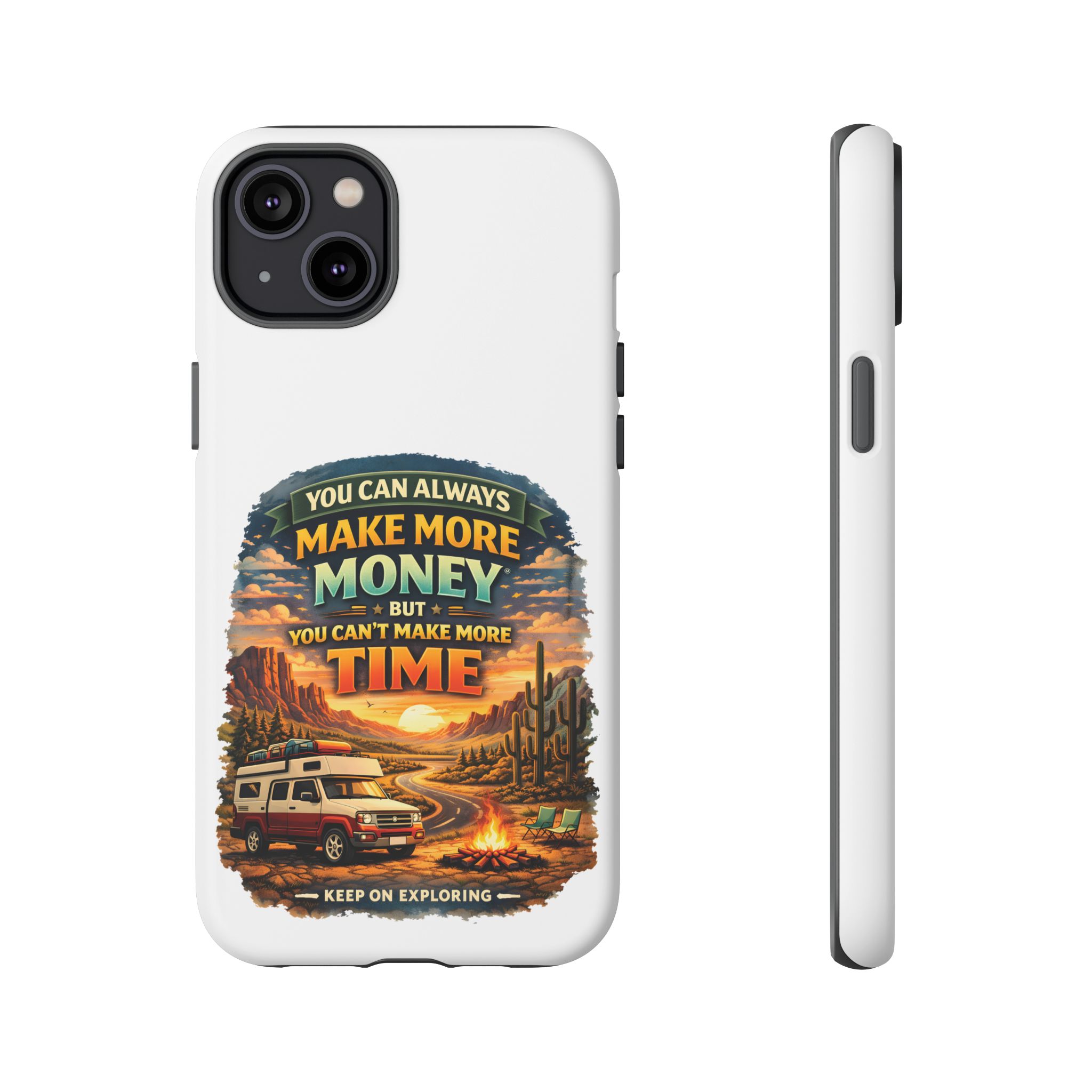 Phone Case — "You Can Always Make Money" (Design Scenic-Line)
