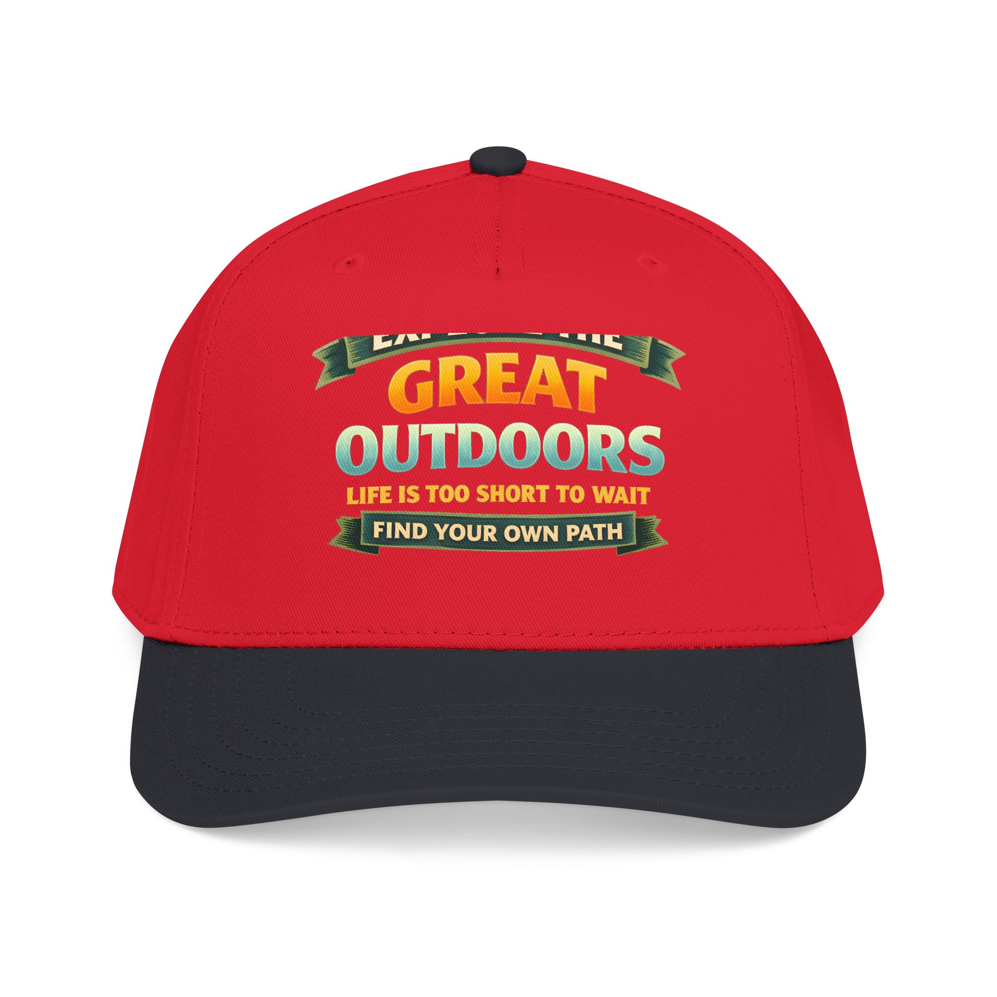 12986771225148154467_2048.jpeg Baseball Cap - "Explore The Great Outdoors" Design Scenic-Line