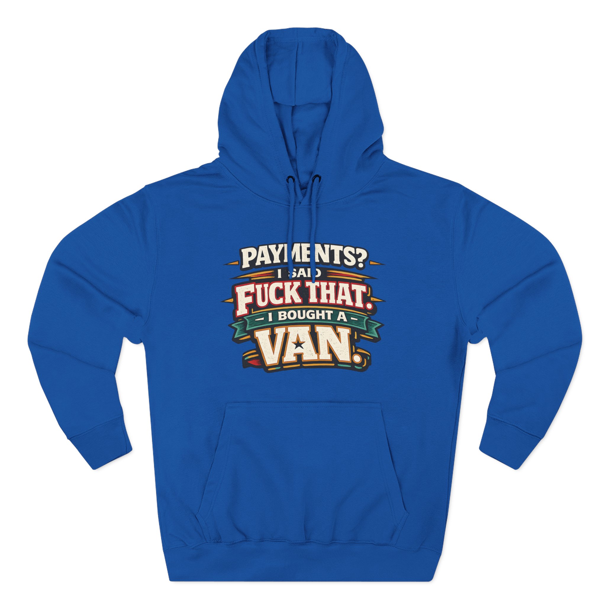 13017202247400812757_2048.jpeg Three-Panel Fleece Hoodie - "Payments?I Said" Design F**K-Line