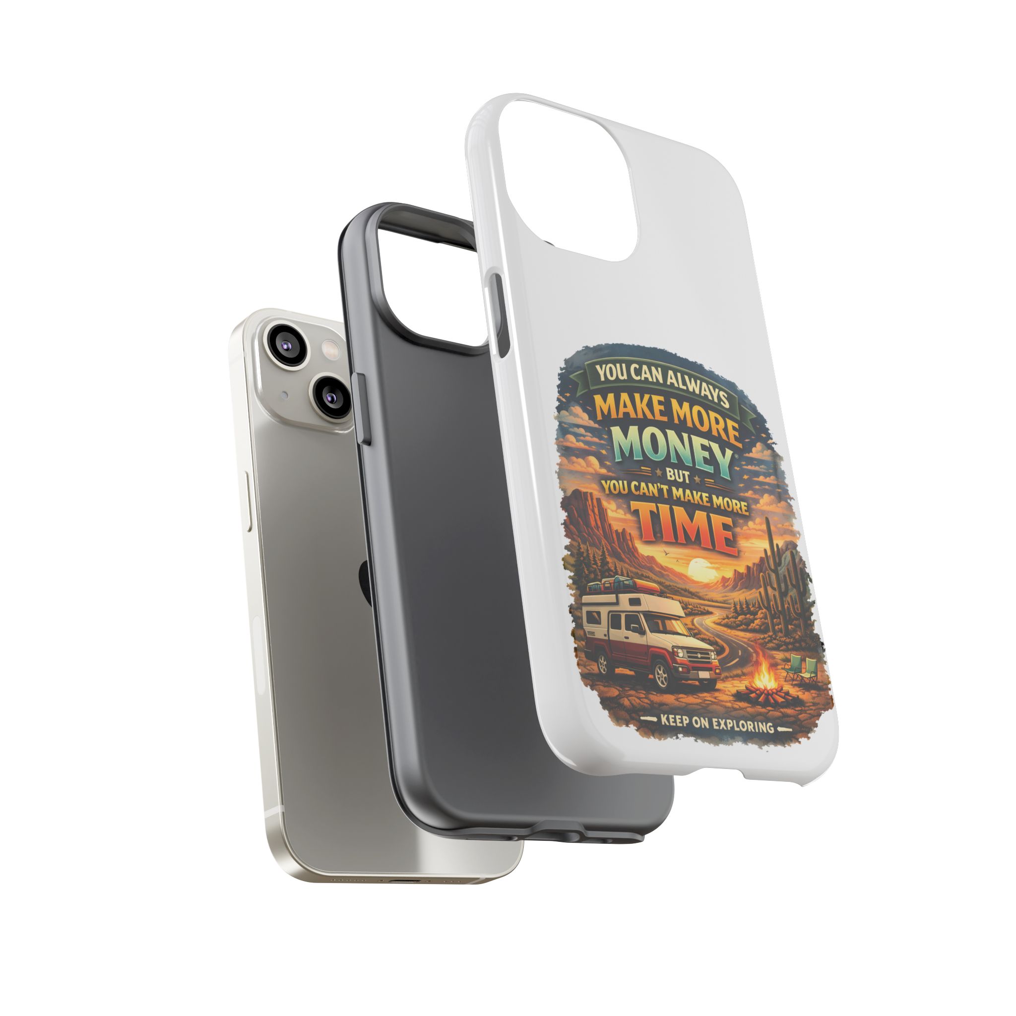 Phone Case — "You Can Always Make Money" (Design Scenic-Line)