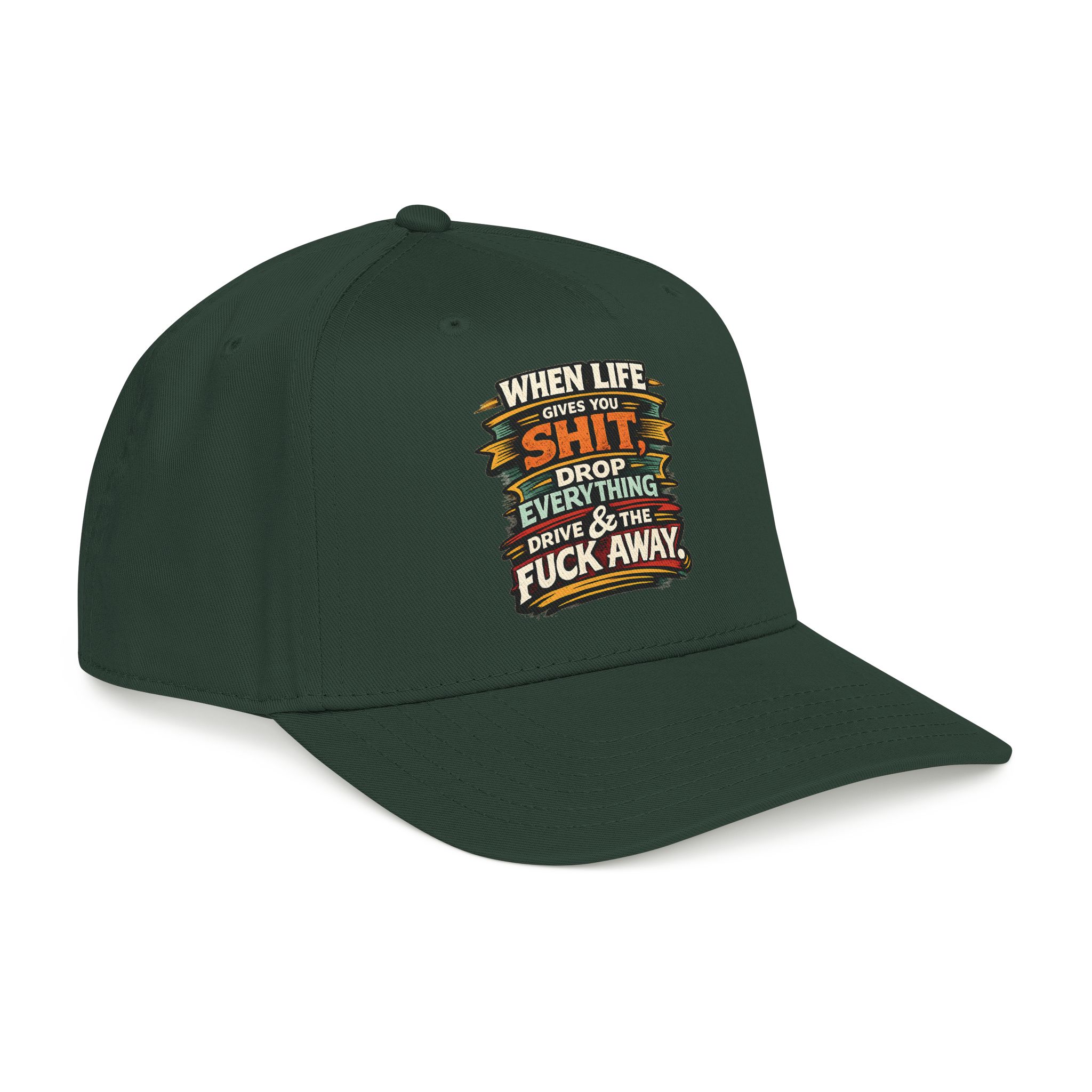 Baseball Cap - "When Live Gives You Shit" Design F**K-Line