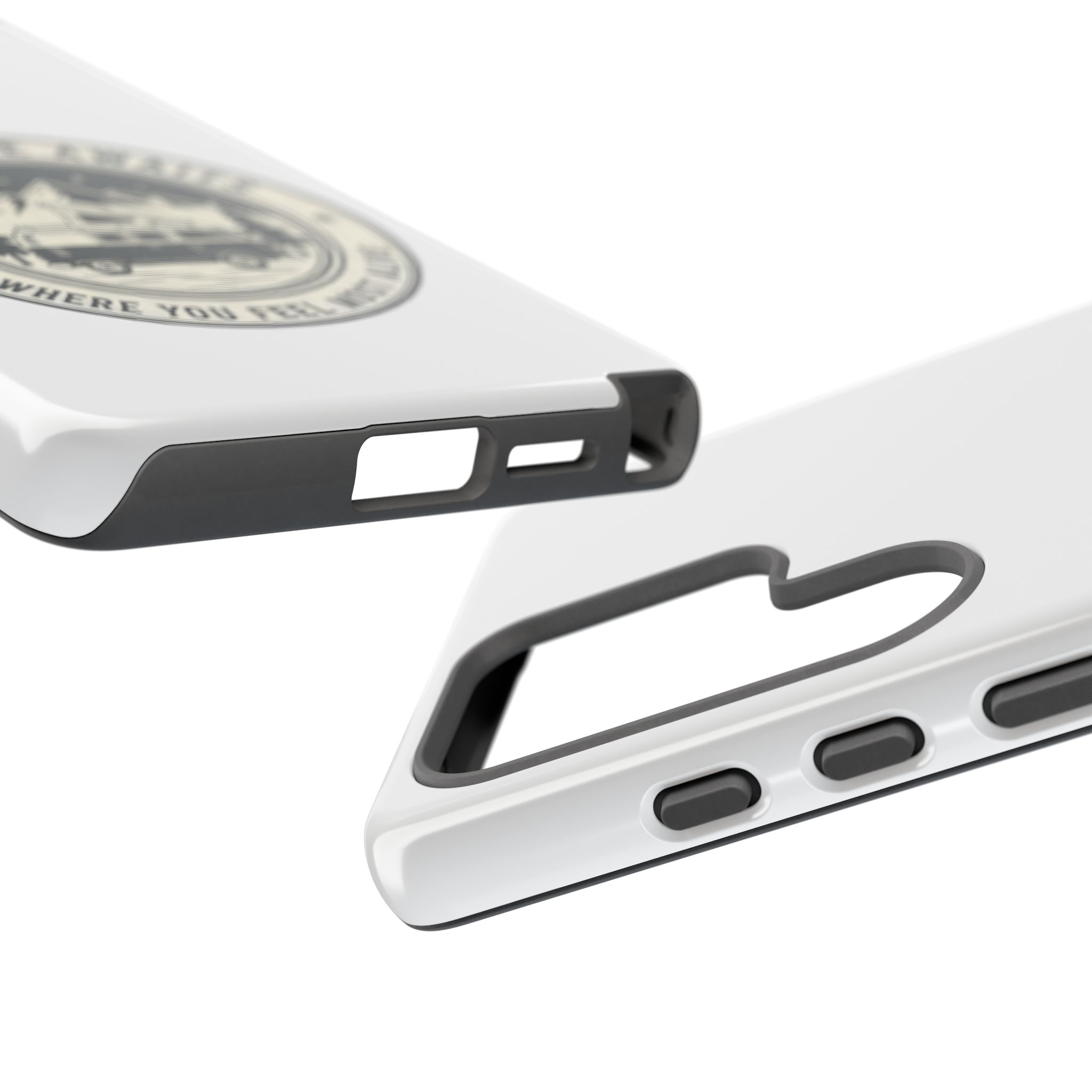 Phone Case — "Adventure Awaits-Go Where You Feel Most Alive" Camper Van Design