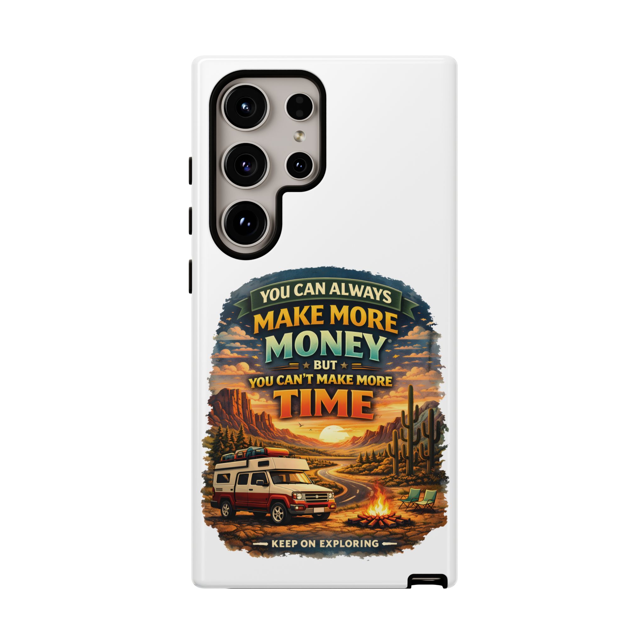 Phone Case — "You Can Always Make Money" (Design Scenic-Line)