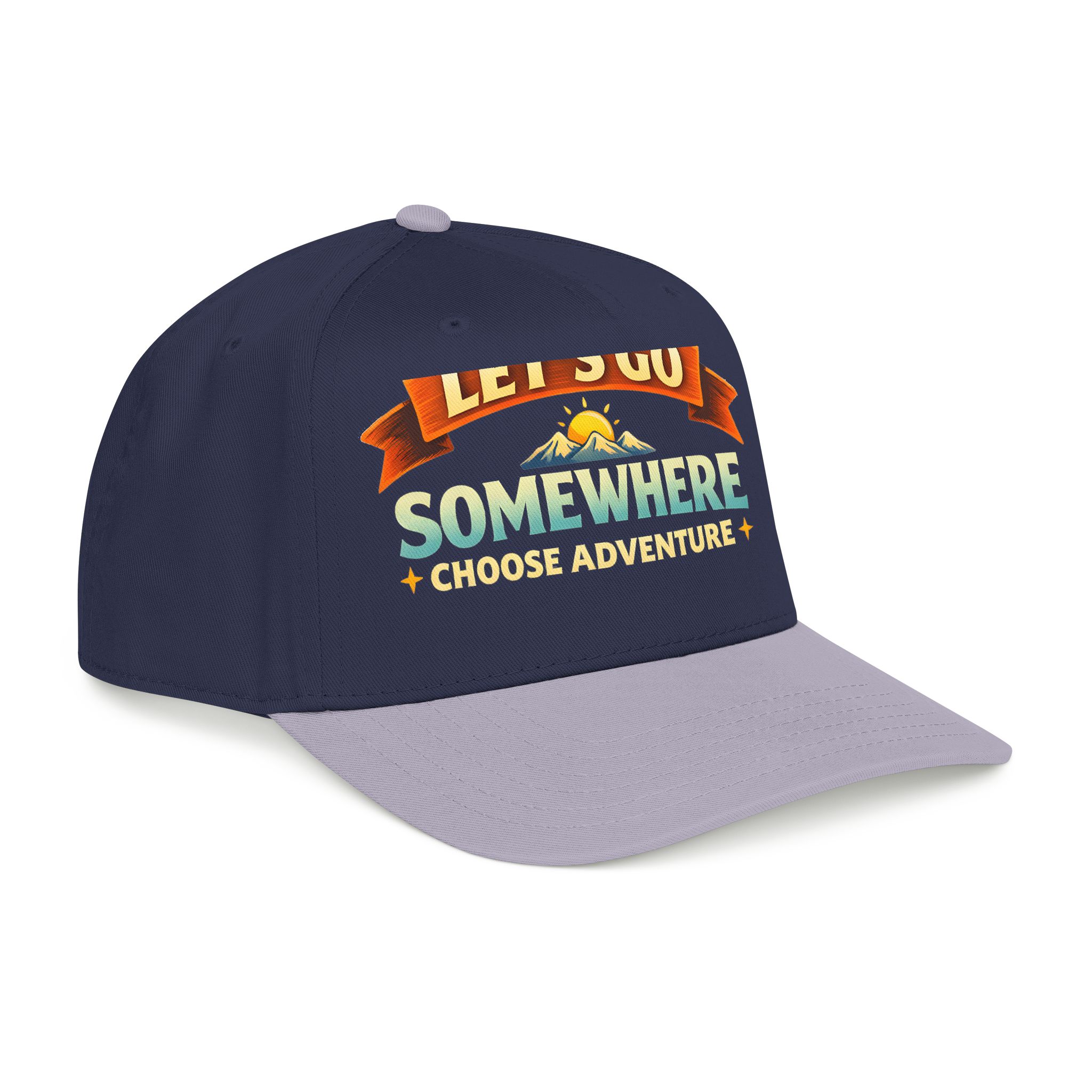 13036971408708988632_2048.jpeg Baseball Cap - "Lets Go Somewhere" Design Scenic-Line