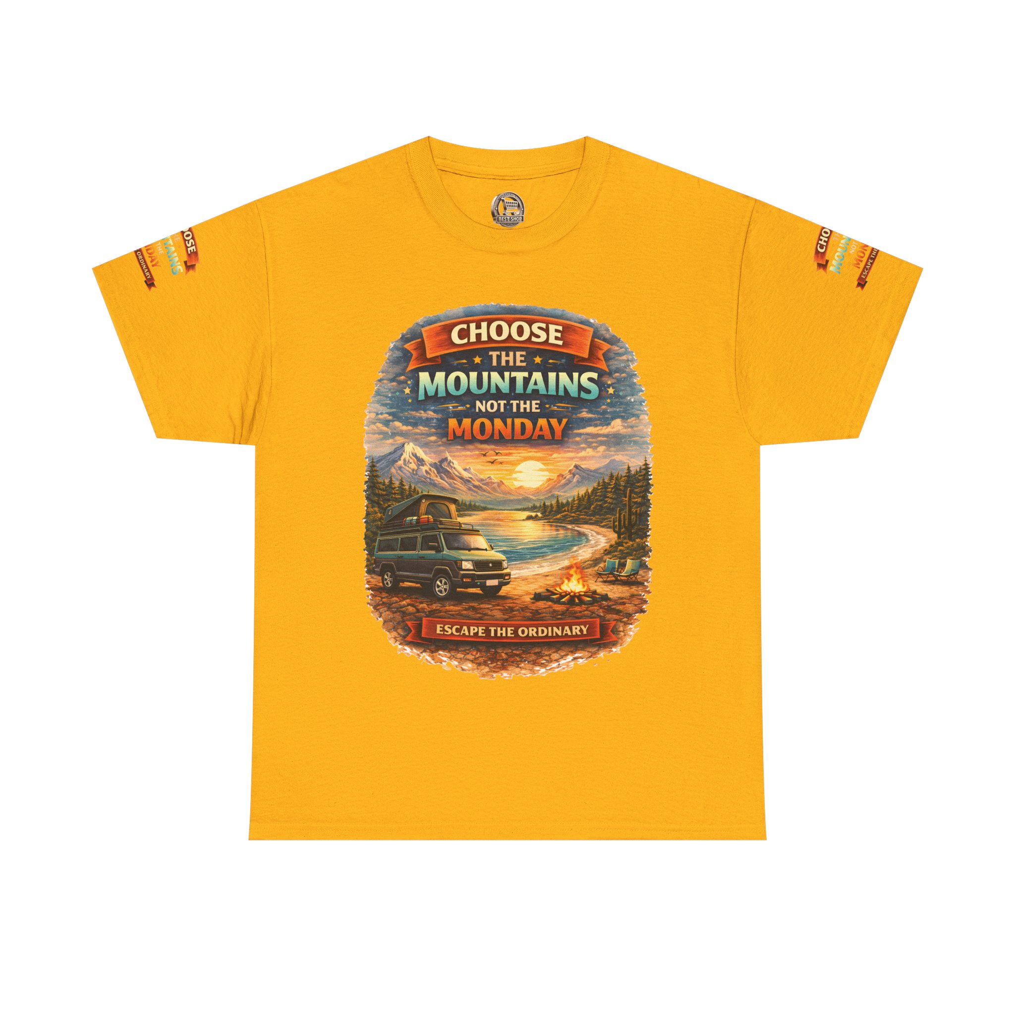 13048654283042731607_2048.jpeg Unisex Heavy Cotton Tee — "Choose The Mountens" Design Scenic-Line