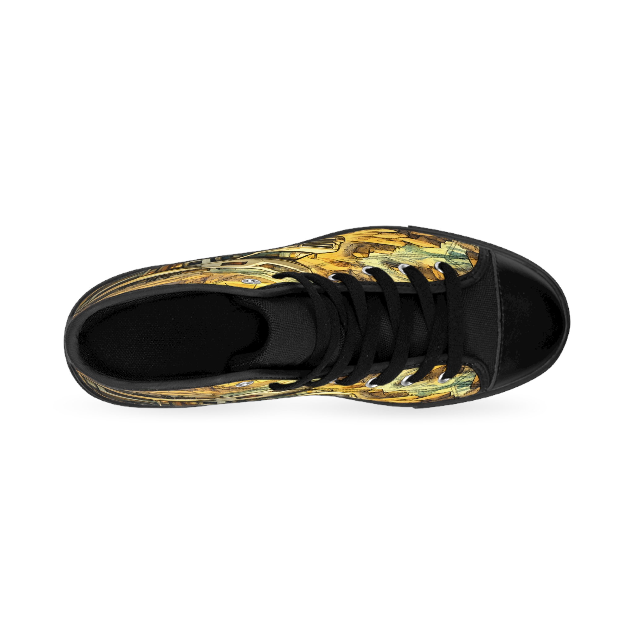 Women's Classic Sneakers – Ford RV Print (Cubic-Line)