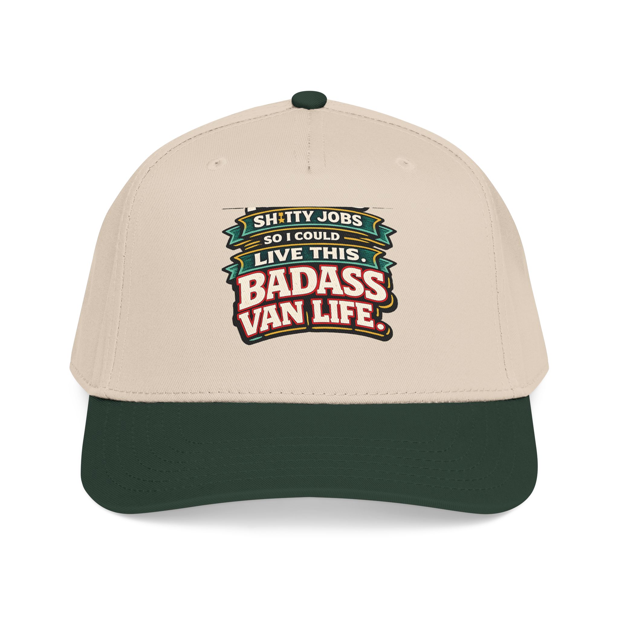 Baseball Cap - "I Worked Shitty Jobs" Design F**K-Line