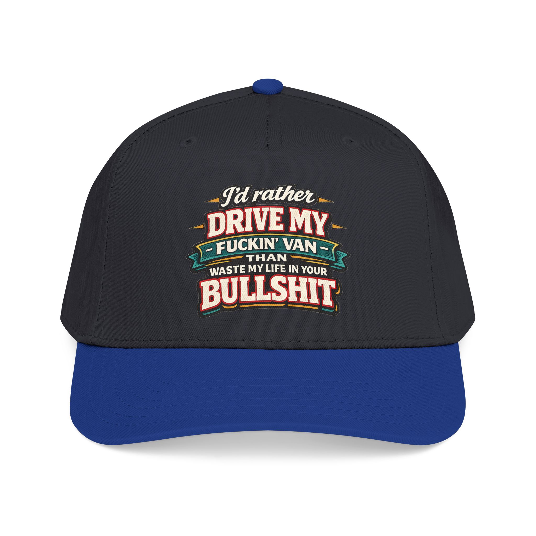 Baseball Cap - "I´d Rather Drive My Fucking Van" Design F**K-Line
