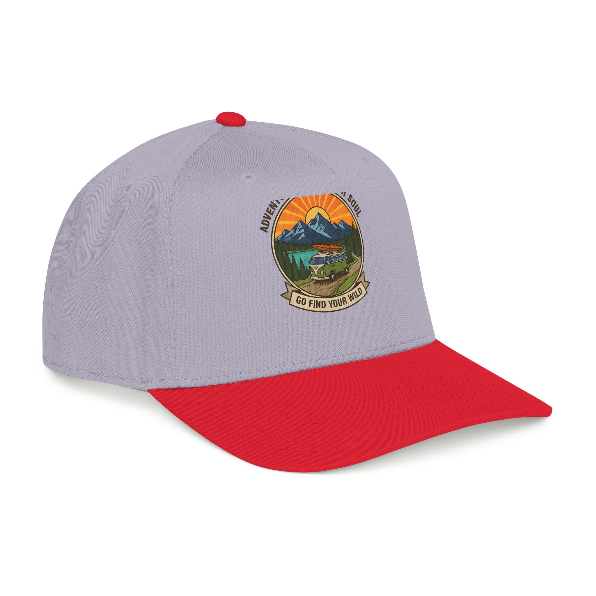 Baseball Cap — "Go Find Your Wild" Outdoor Patch