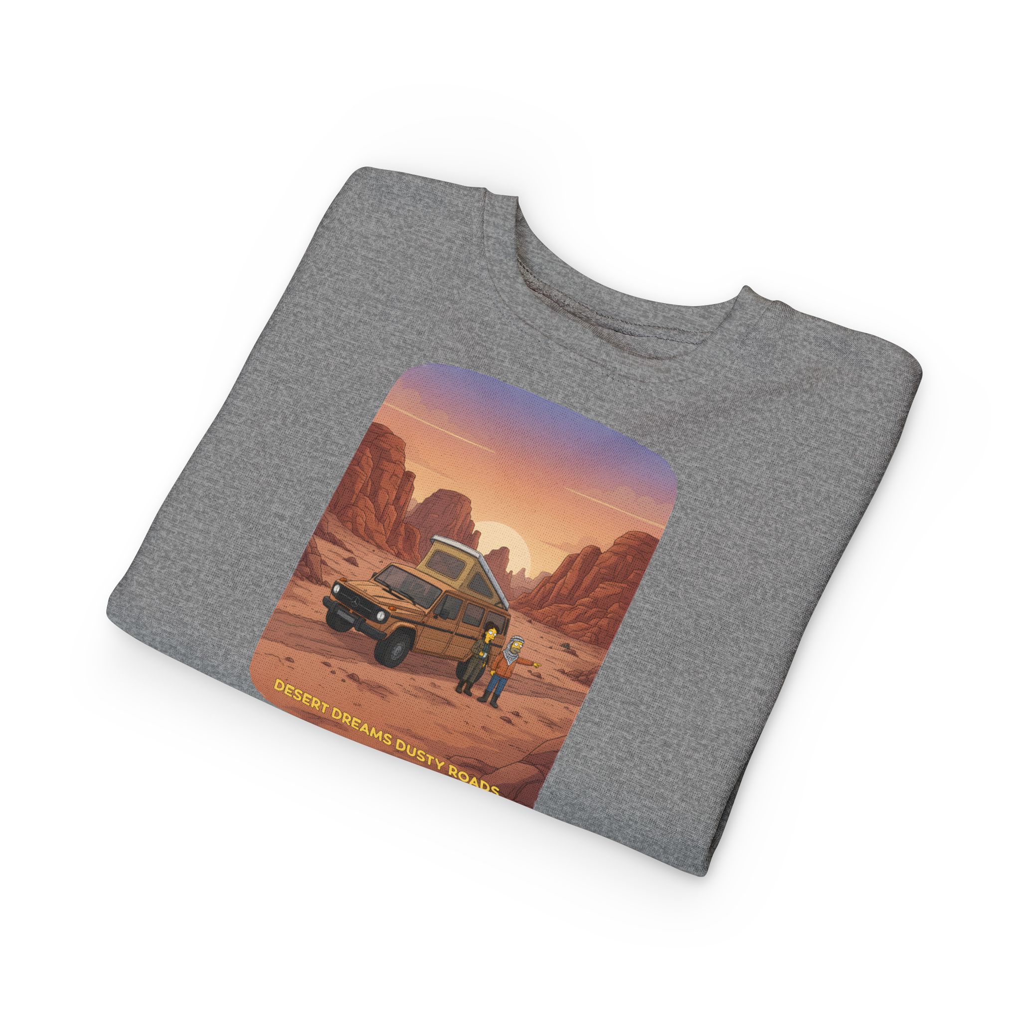 Toddler Sweatshirt - "Desert Dreams Dusty Roads" (Design Sitcom-Line)