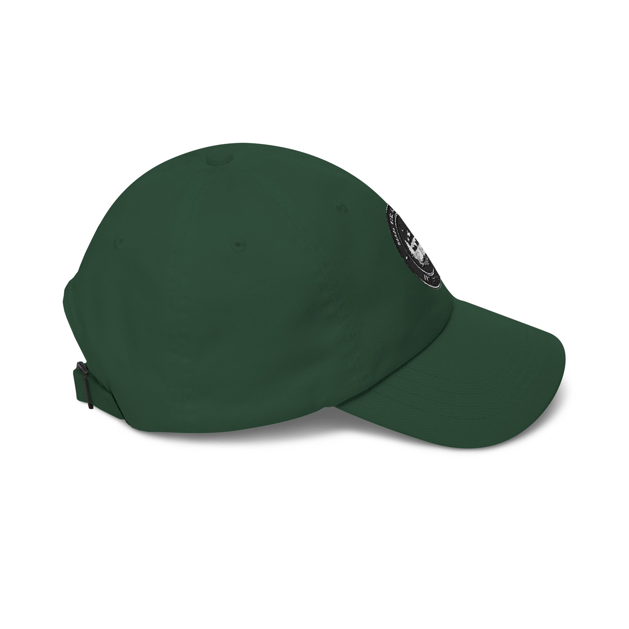 Dad Cap - "ROAD WHERE MADE FOR JOURNEYS-NOT DESTINATIONS" Vintage National Park Stamp Hat