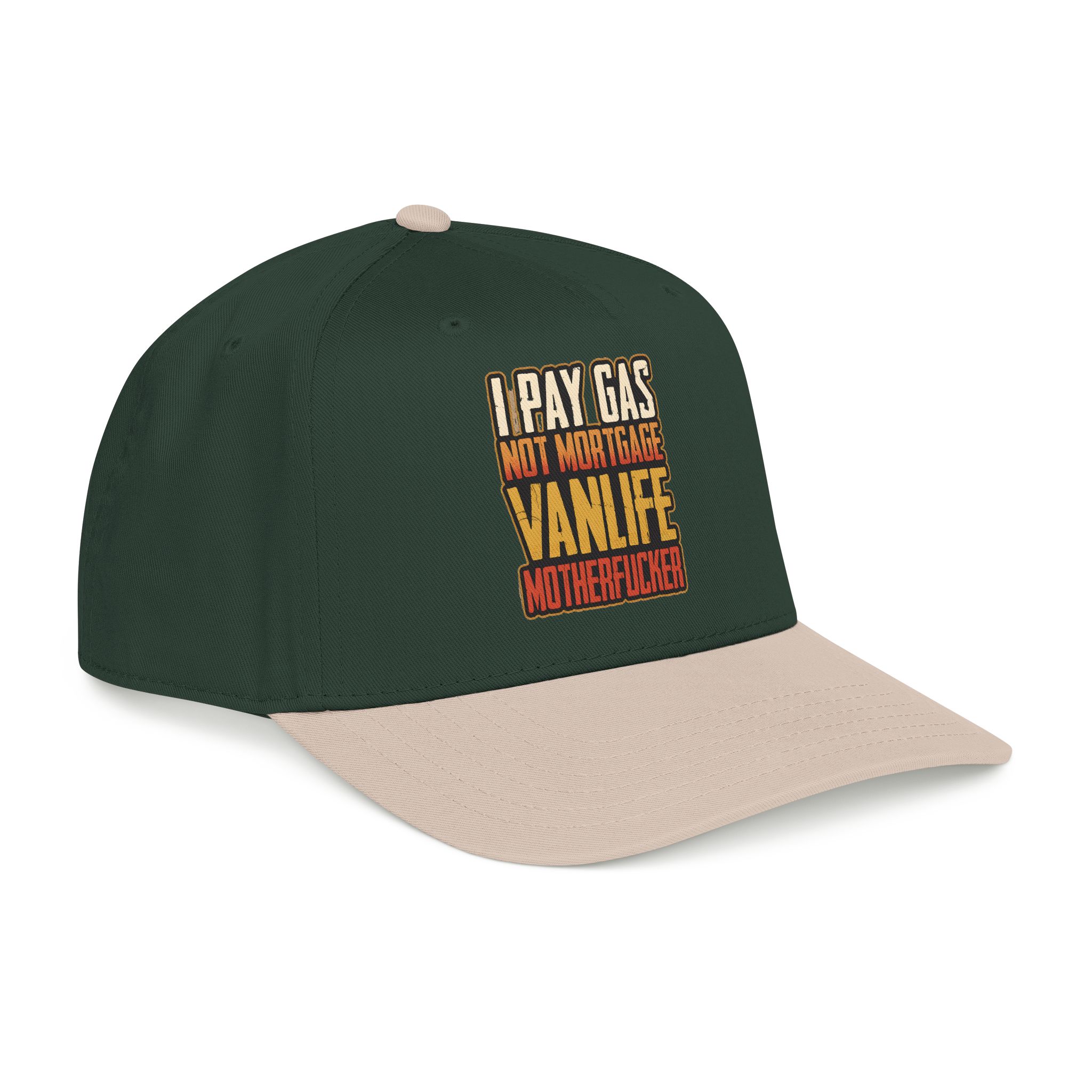 Baseball Cap - "I Pay Gas Not Mortgage" Design F**K-Line