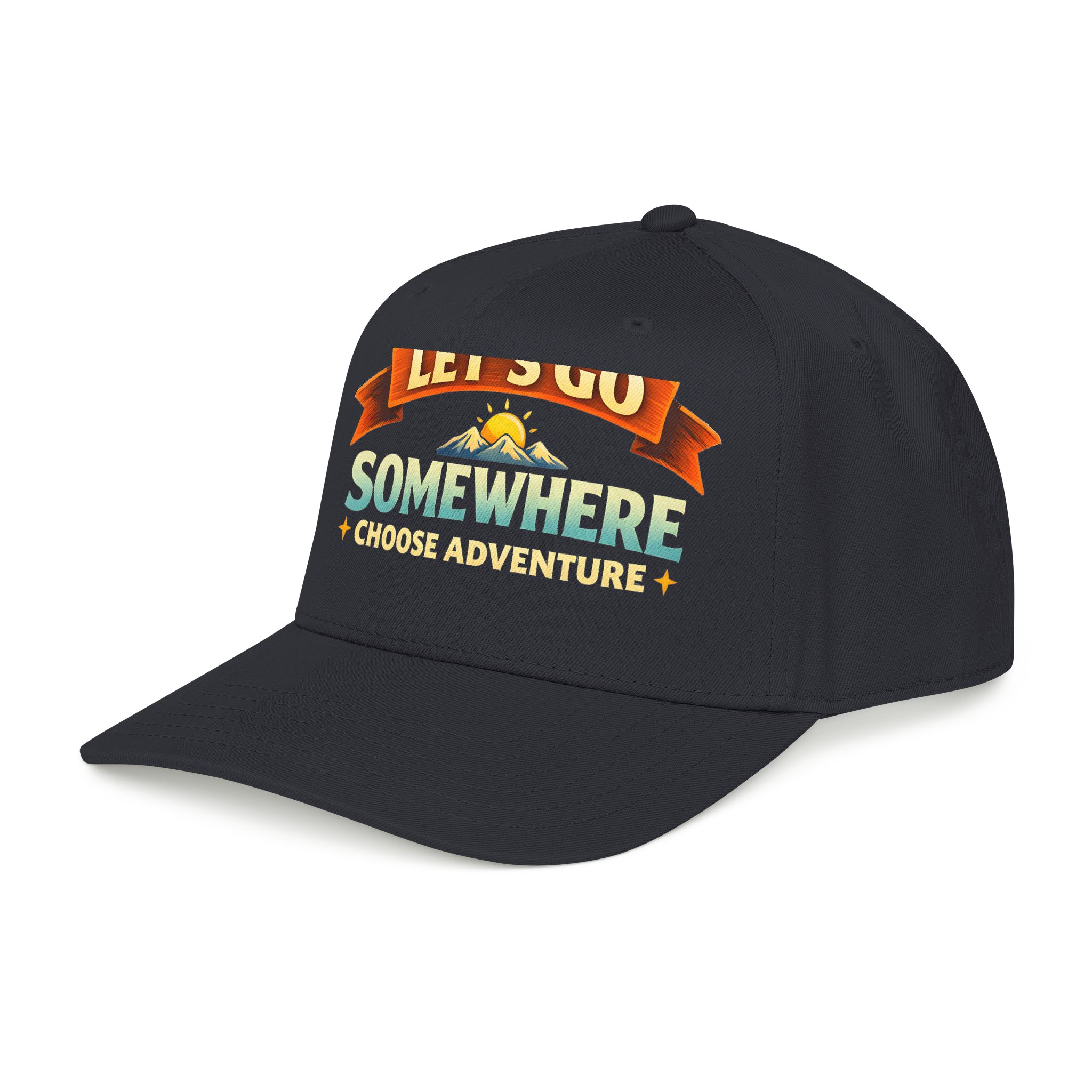 13121664511600791830_2048.jpeg Baseball Cap - "Lets Go Somewhere" Design Scenic-Line