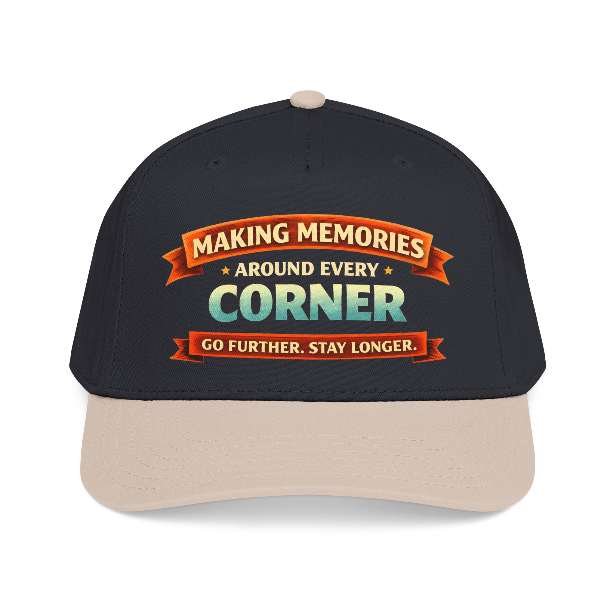 Baseball Cap - "Making Memories Around Every Corner" Design Scenic-Line