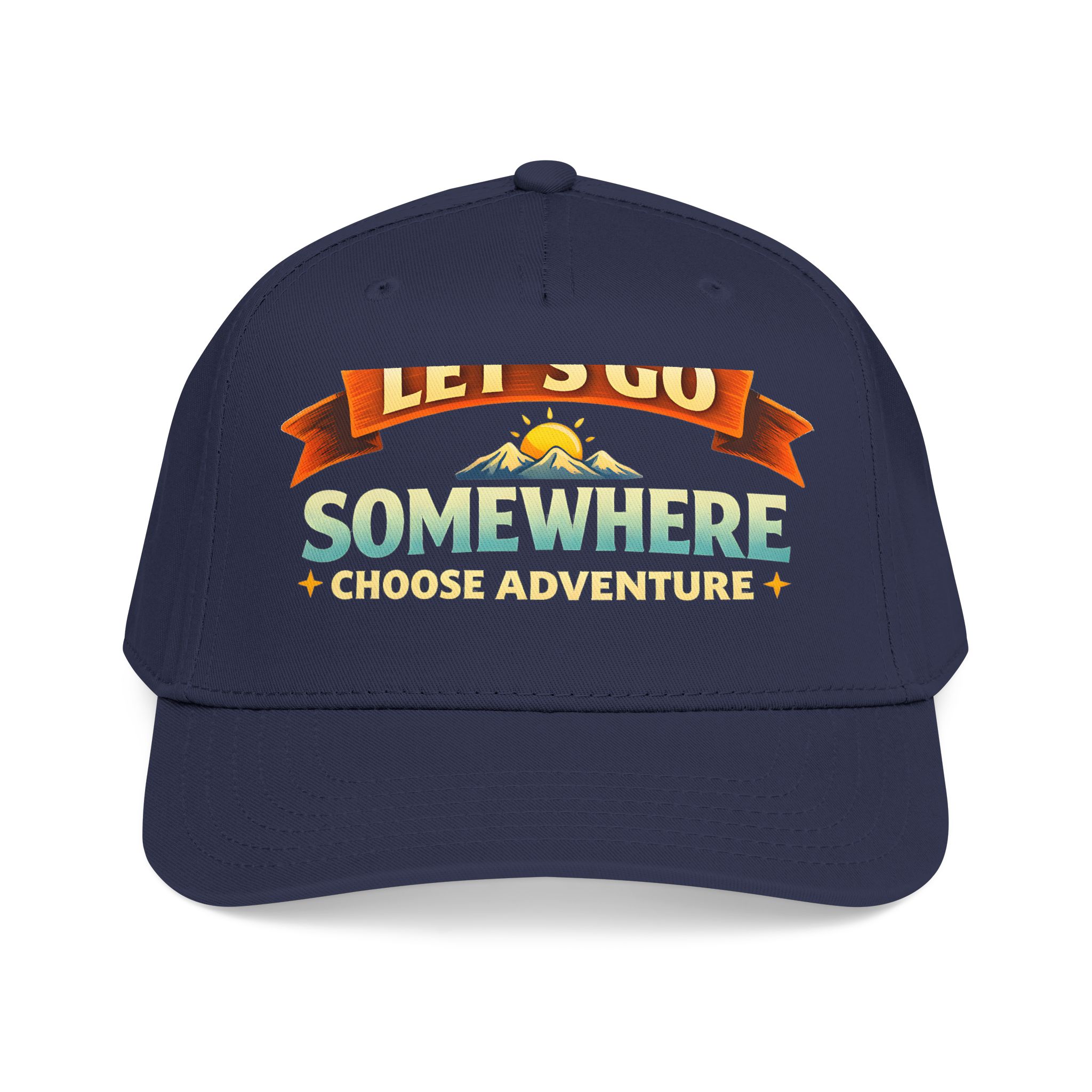 13131300456666820646_2048.jpeg Baseball Cap - "Lets Go Somewhere" Design Scenic-Line