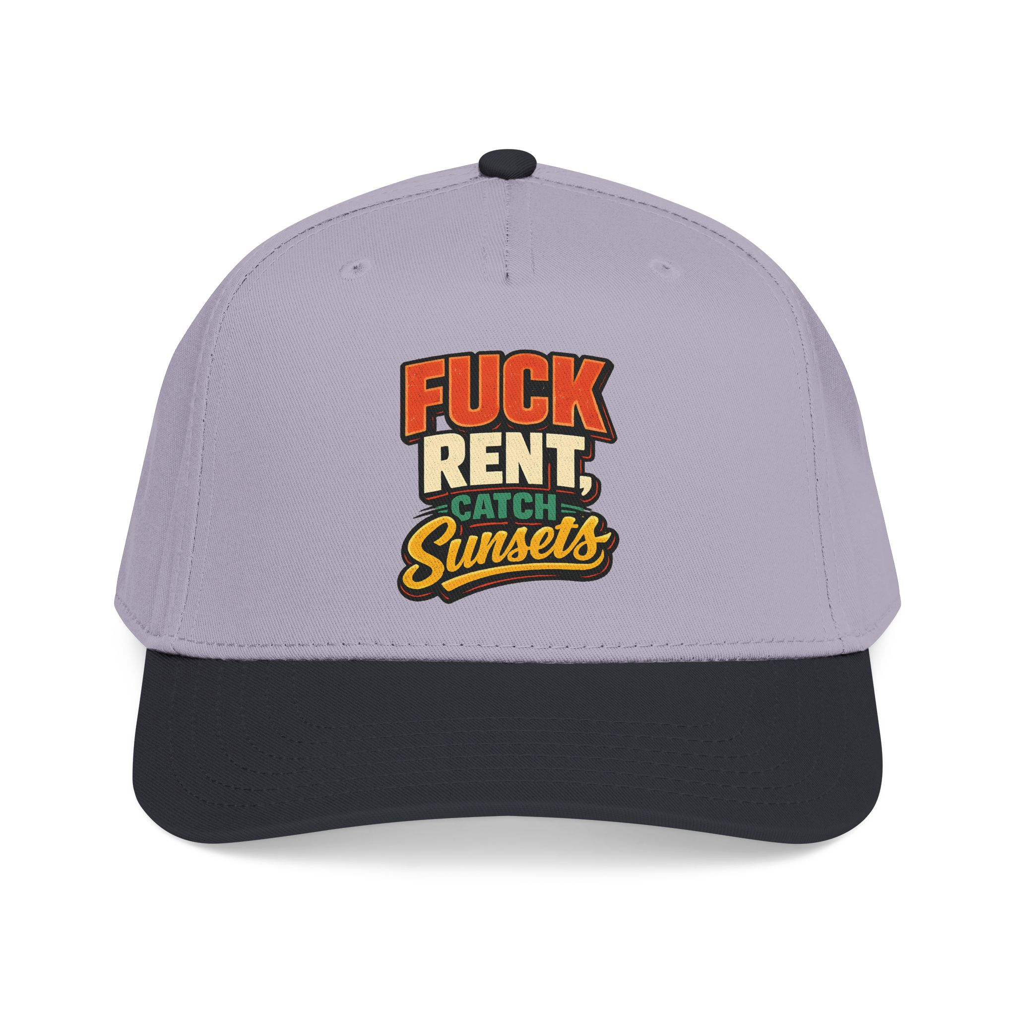 Baseball Cap - "Fuck Rent Catch Sunsets" Design F**K-Line
