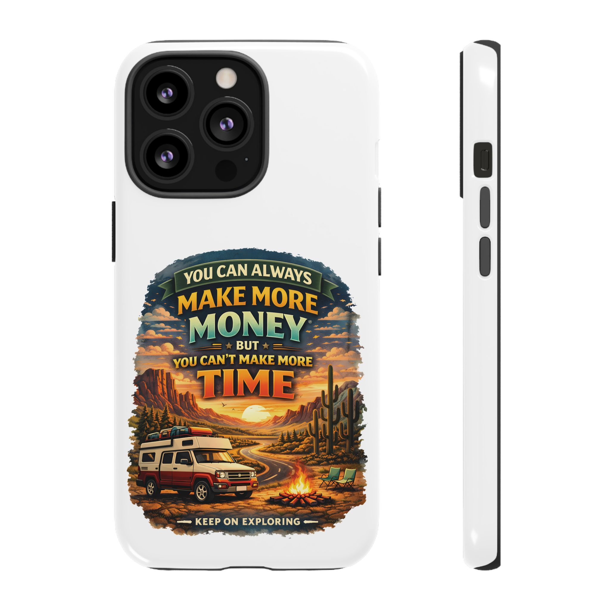 Phone Case — "You Can Always Make Money" (Design Scenic-Line)