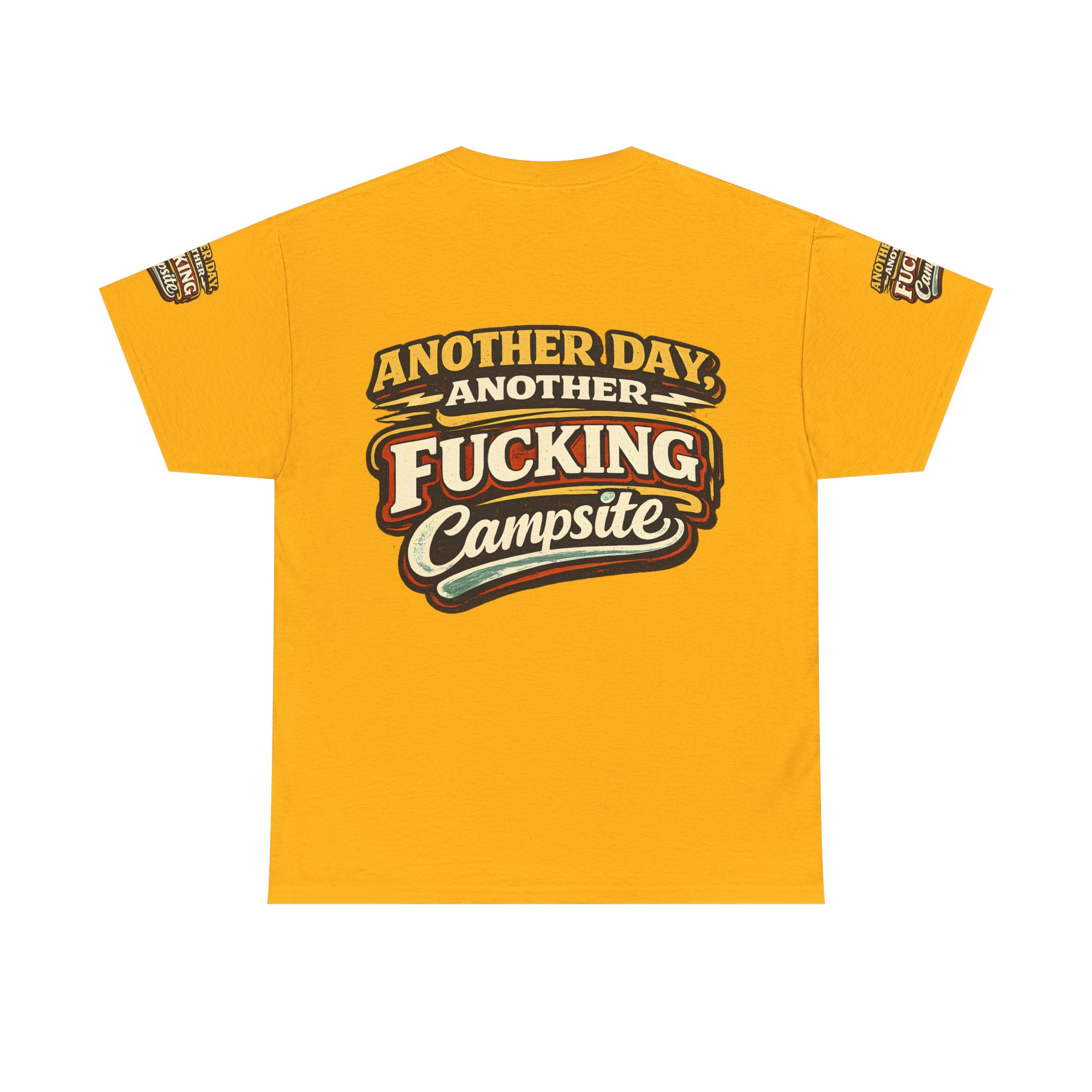 Unisex Heavy Cotton Tee — "Another Day" Design F**K-Line