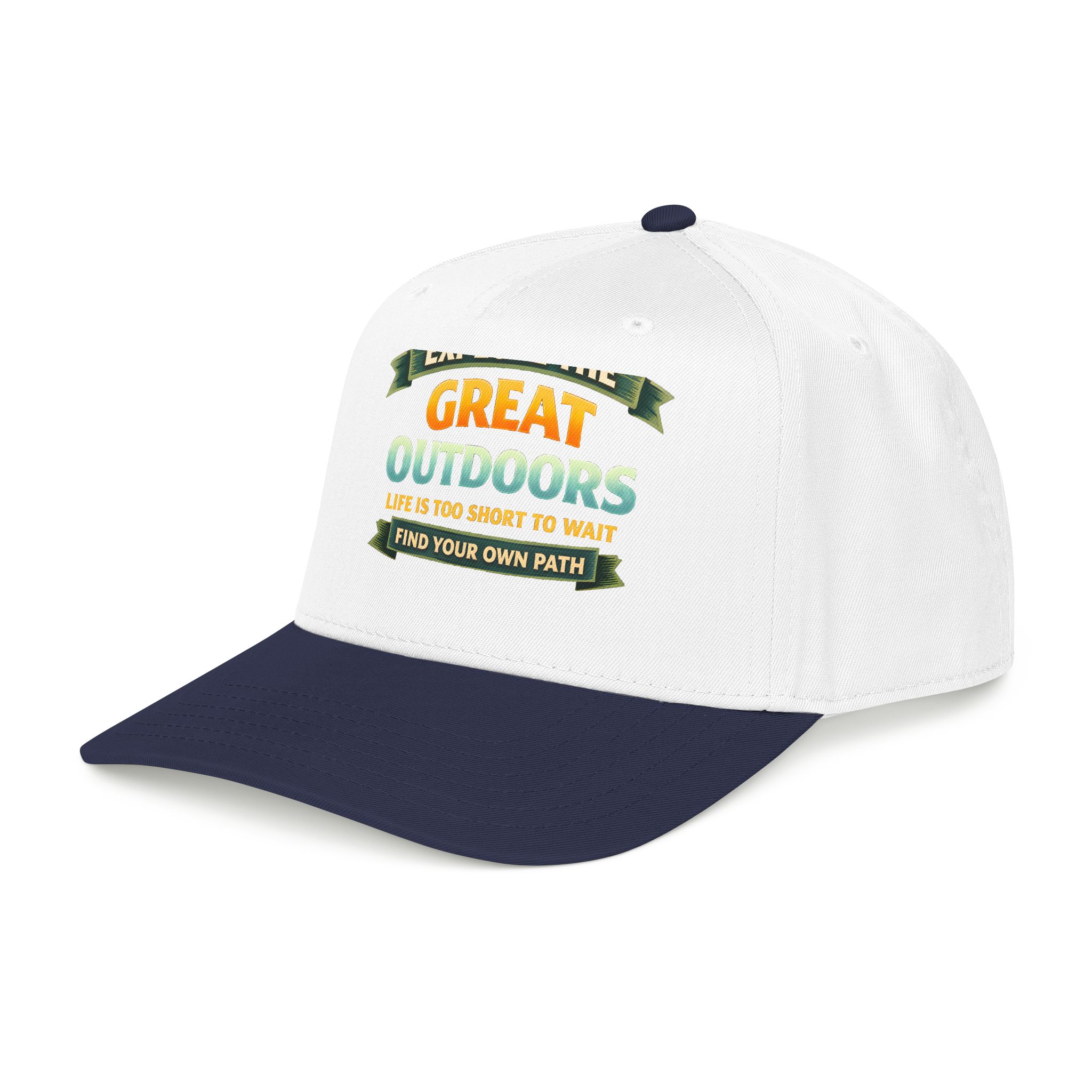 13201117421728132786_2048-1.jpeg Baseball Cap - "Explore The Great Outdoors" Design Scenic-Line