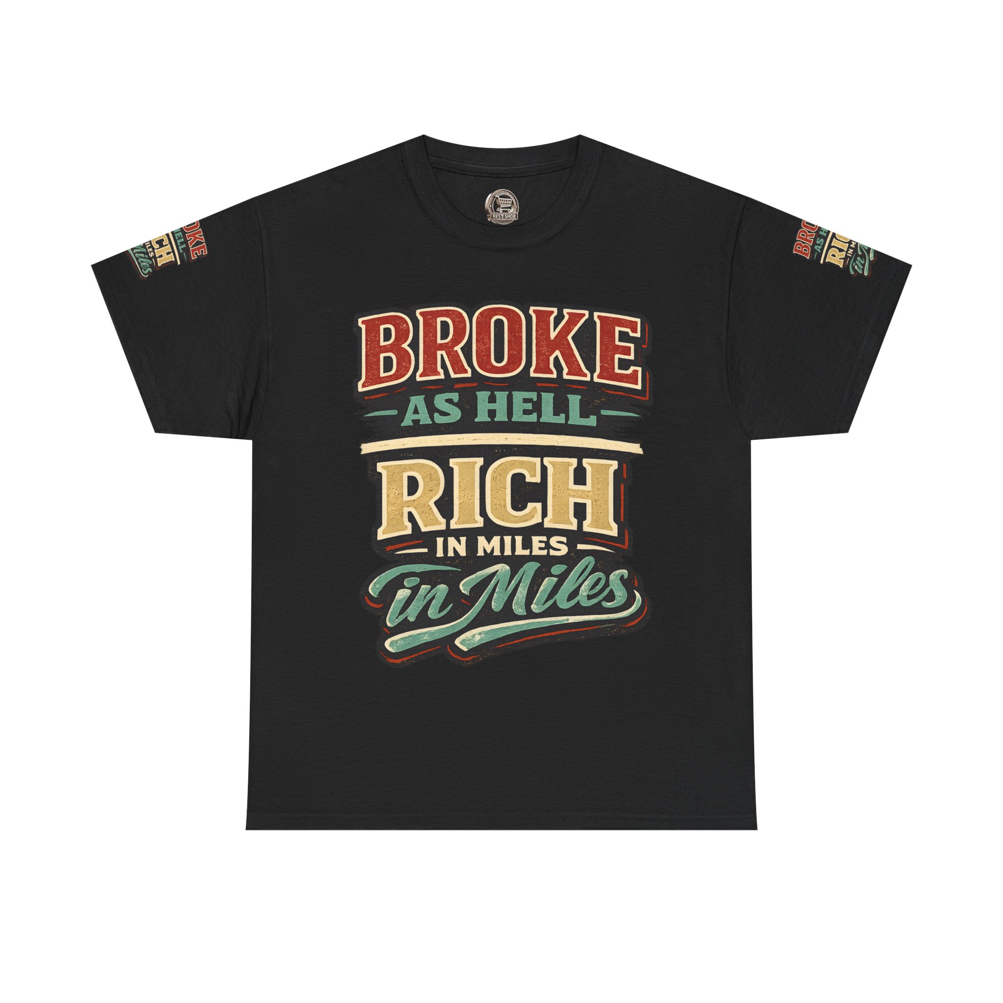 13218552094063112361_2048.jpeg Unisex Heavy Cotton Tee — "Broke As Hell" Design F**K-Line