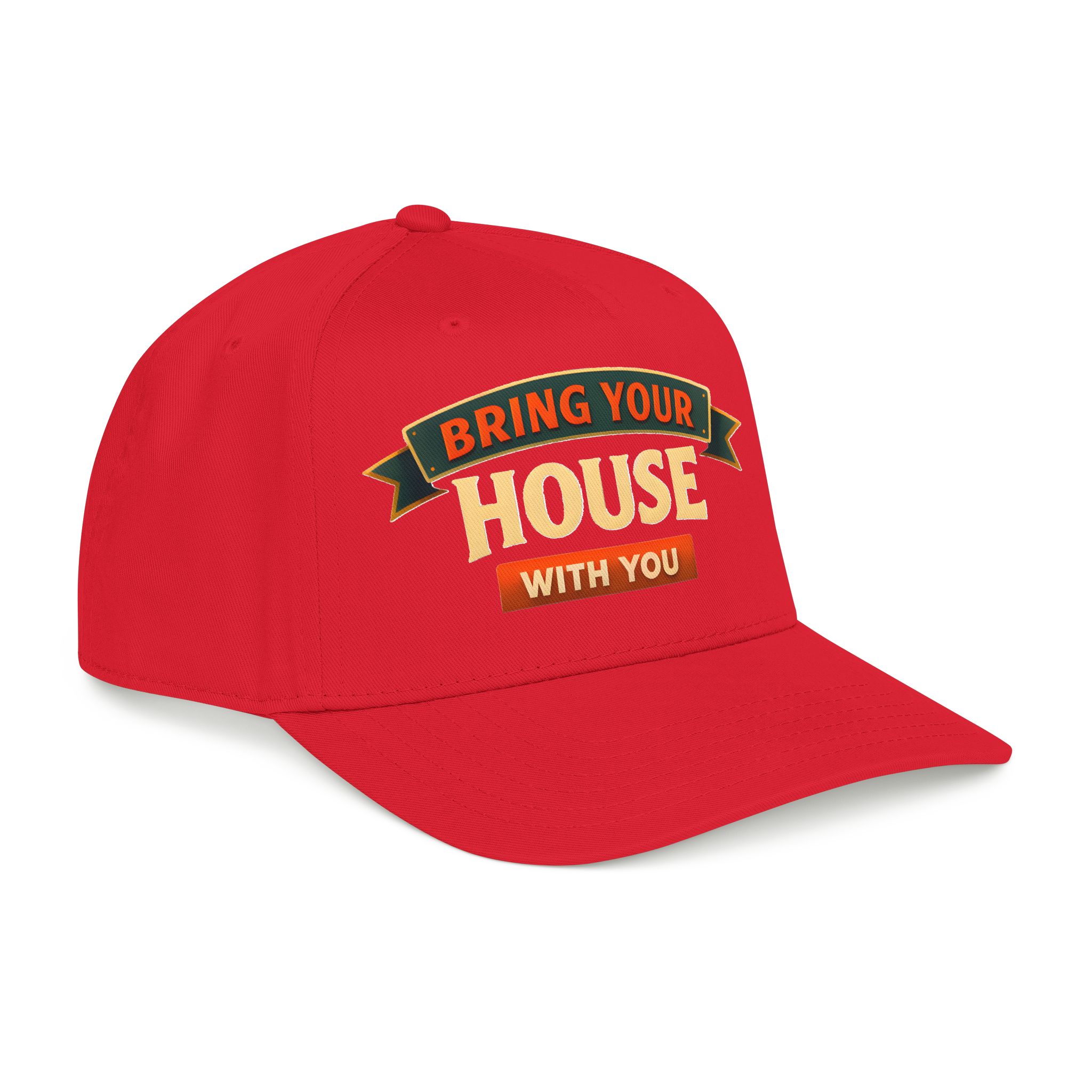 Baseball Cap - "Bring Your House With You" Design Scenic-Line