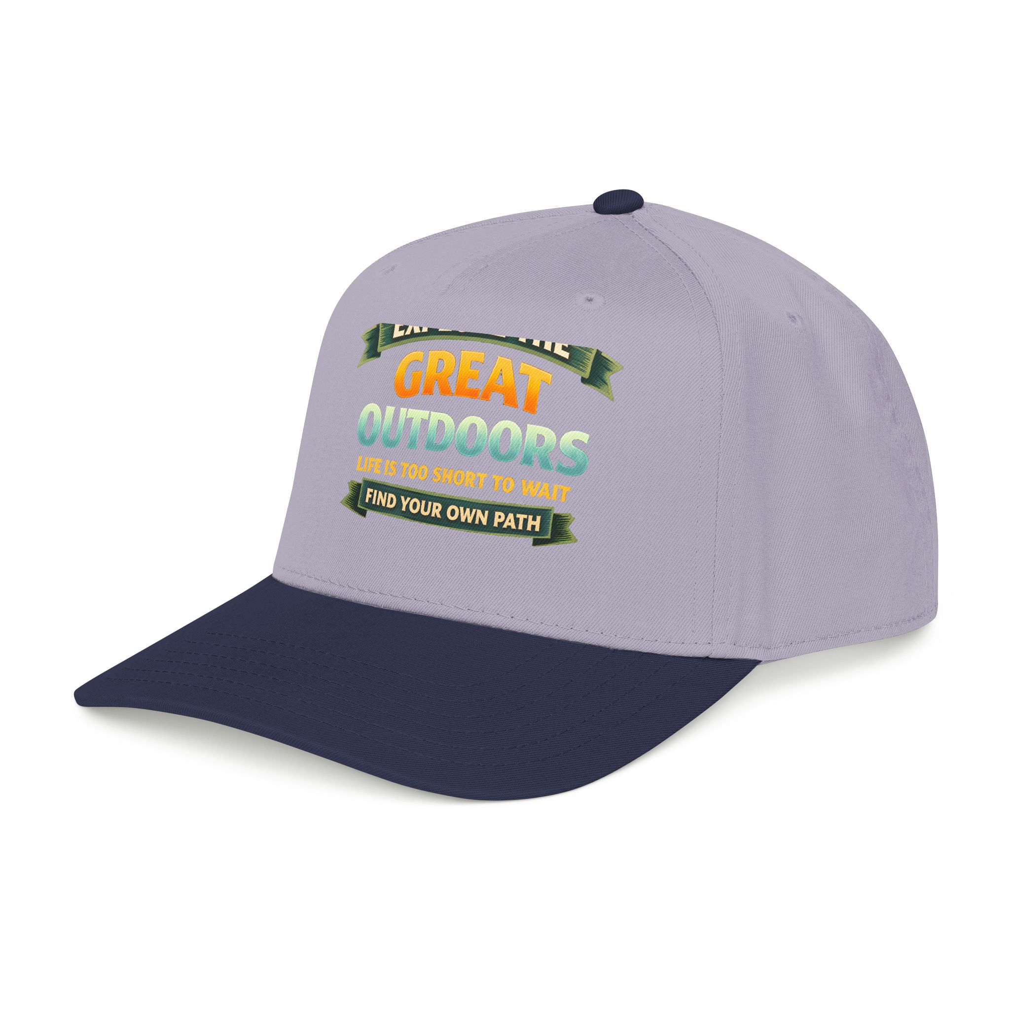 13253770787230756806_2048-1.jpeg Baseball Cap - "Explore The Great Outdoors" Design Scenic-Line