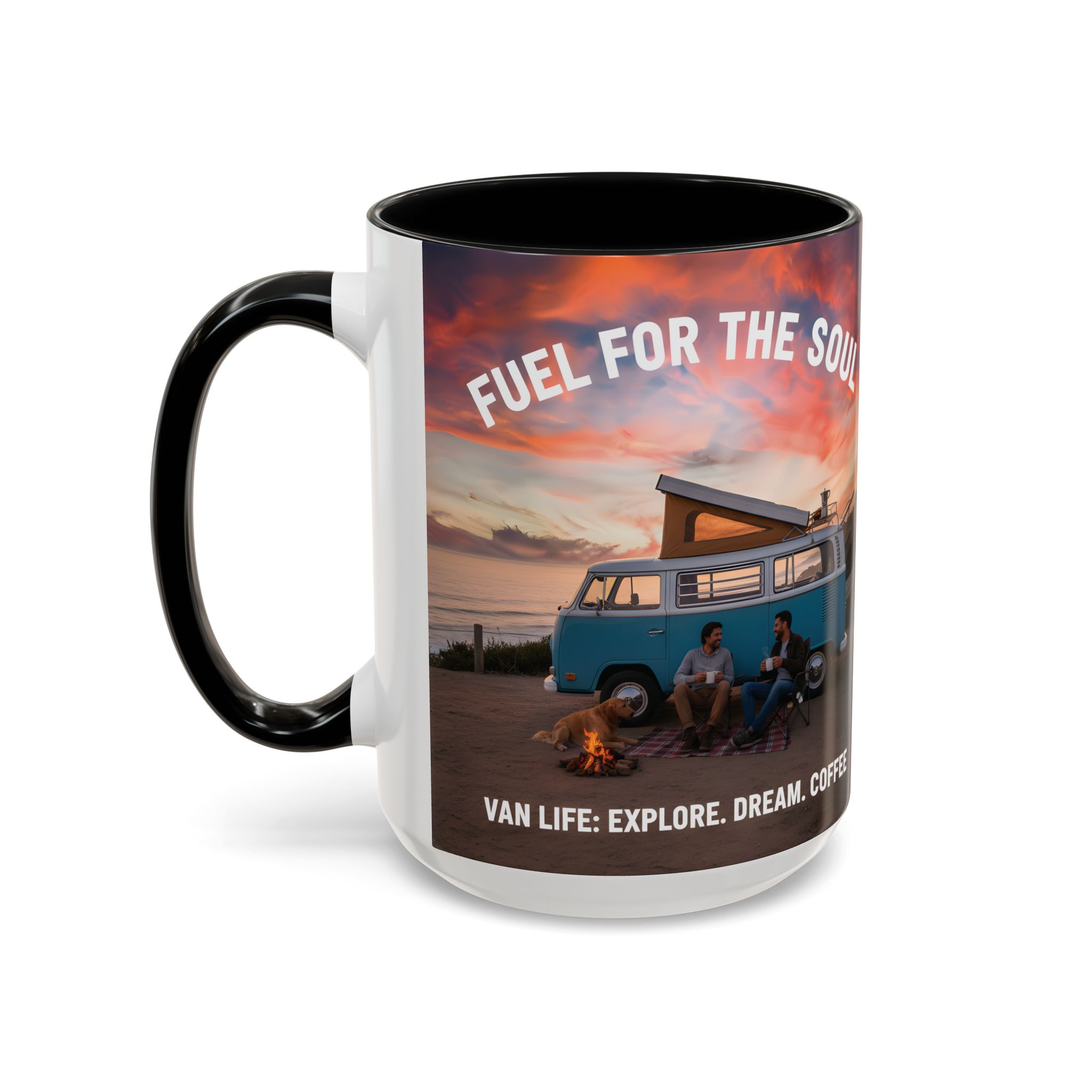 13282009849513011949_2048.jpeg Accent Coffee Mug (11, 15oz) — "Fuel for the Soul"