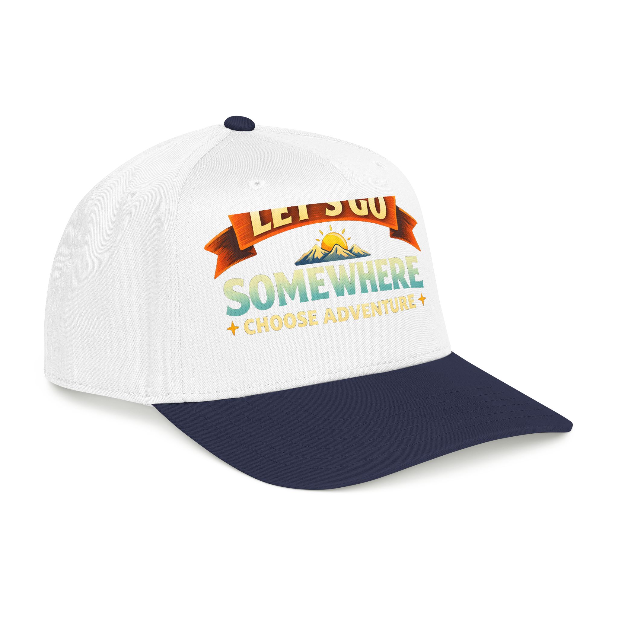 13291670881546020869_2048.jpeg Baseball Cap - "Lets Go Somewhere" Design Scenic-Line