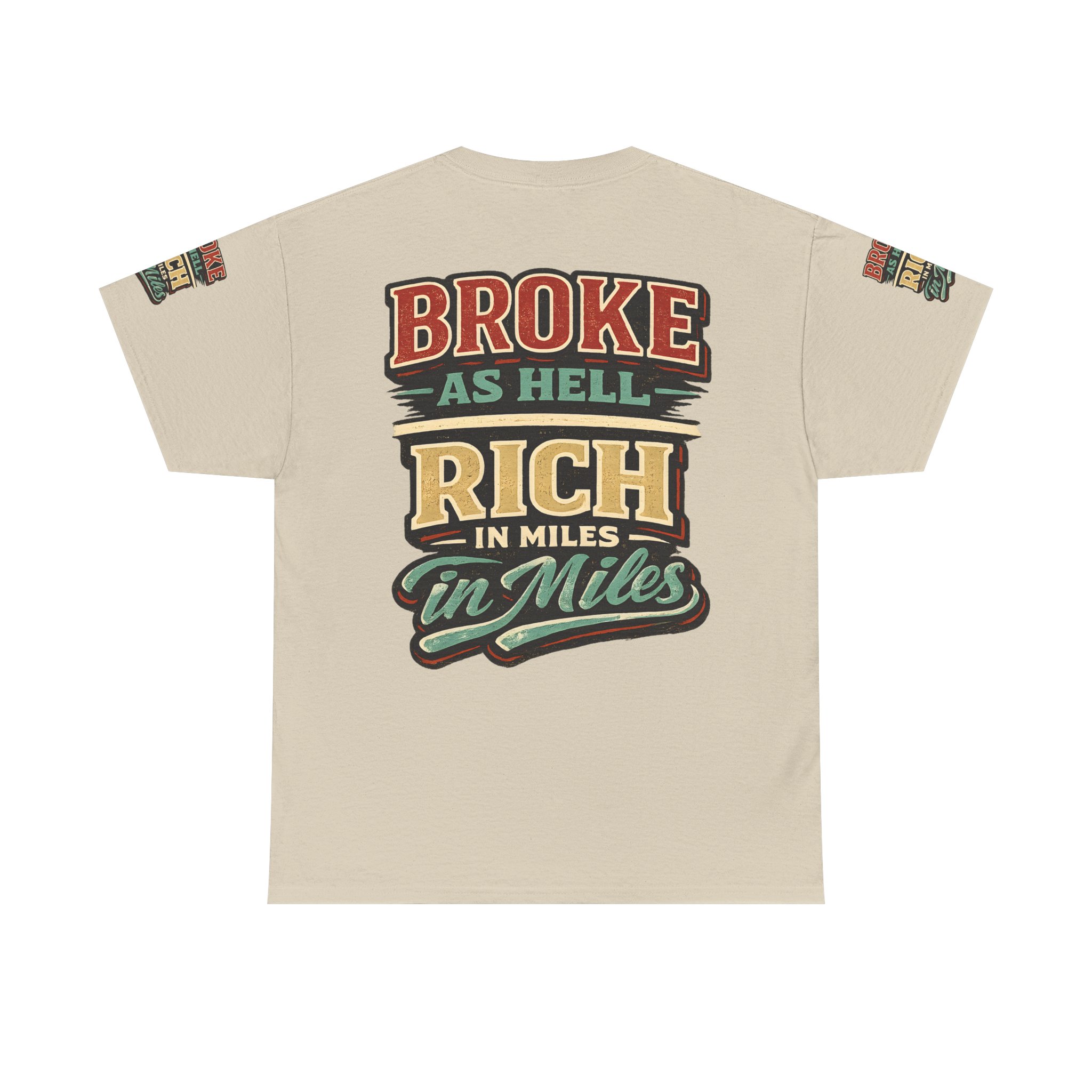 13291818190610986154_2048.jpeg Unisex Heavy Cotton Tee — "Broke As Hell" Design F**K-Line