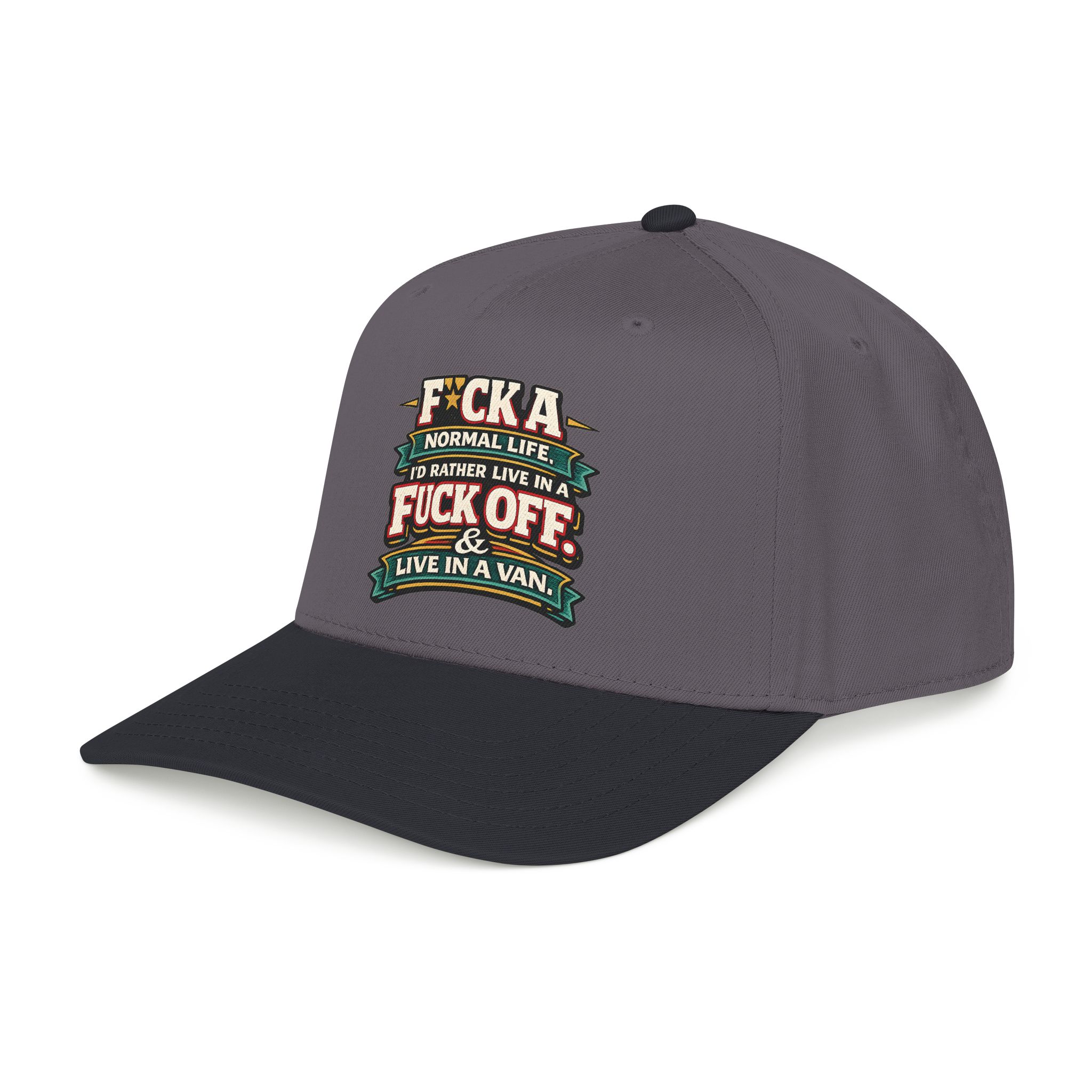 Baseball Cap - "Fuck A Normal Life" Design F**K-Line