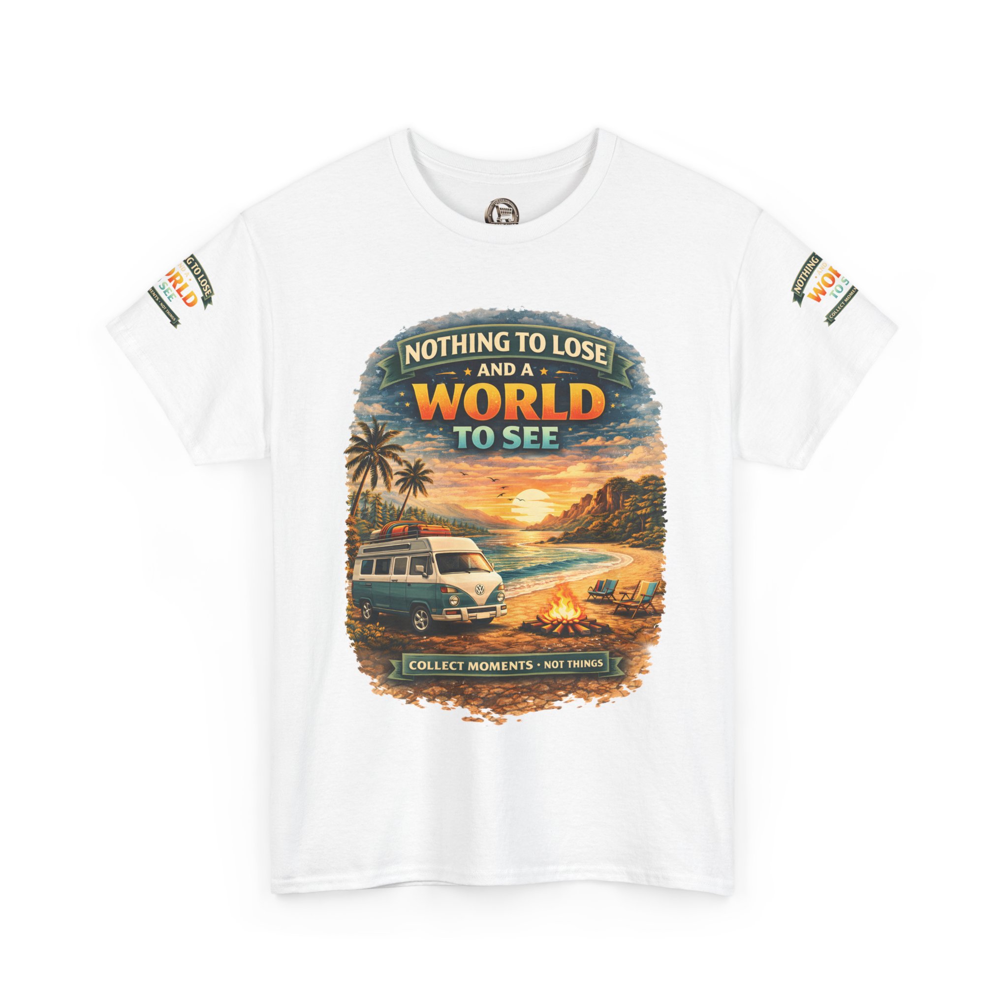 13294561984079046716_2048.jpeg Unisex Heavy Cotton Tee — "Nothing To Lose " Design Scenic-Line