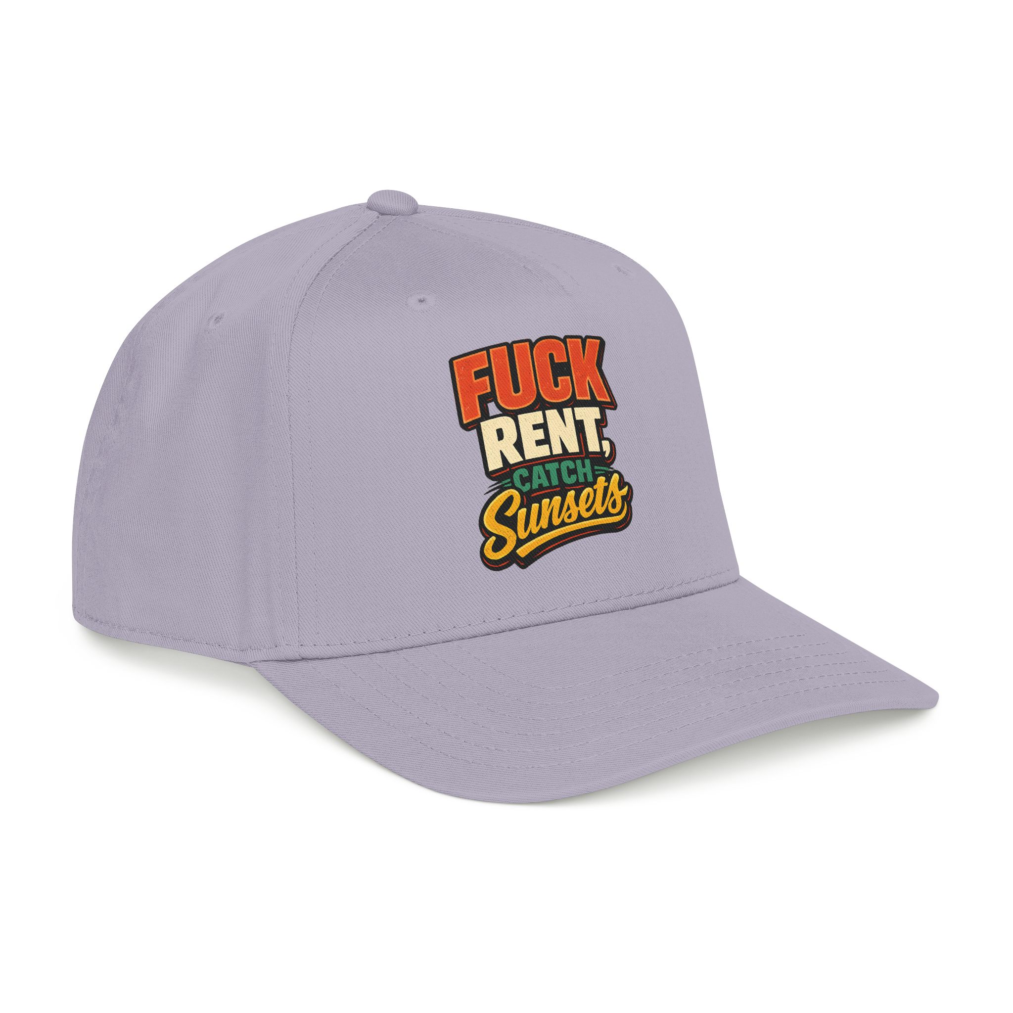 Baseball Cap - "Fuck Rent Catch Sunsets" Design F**K-Line