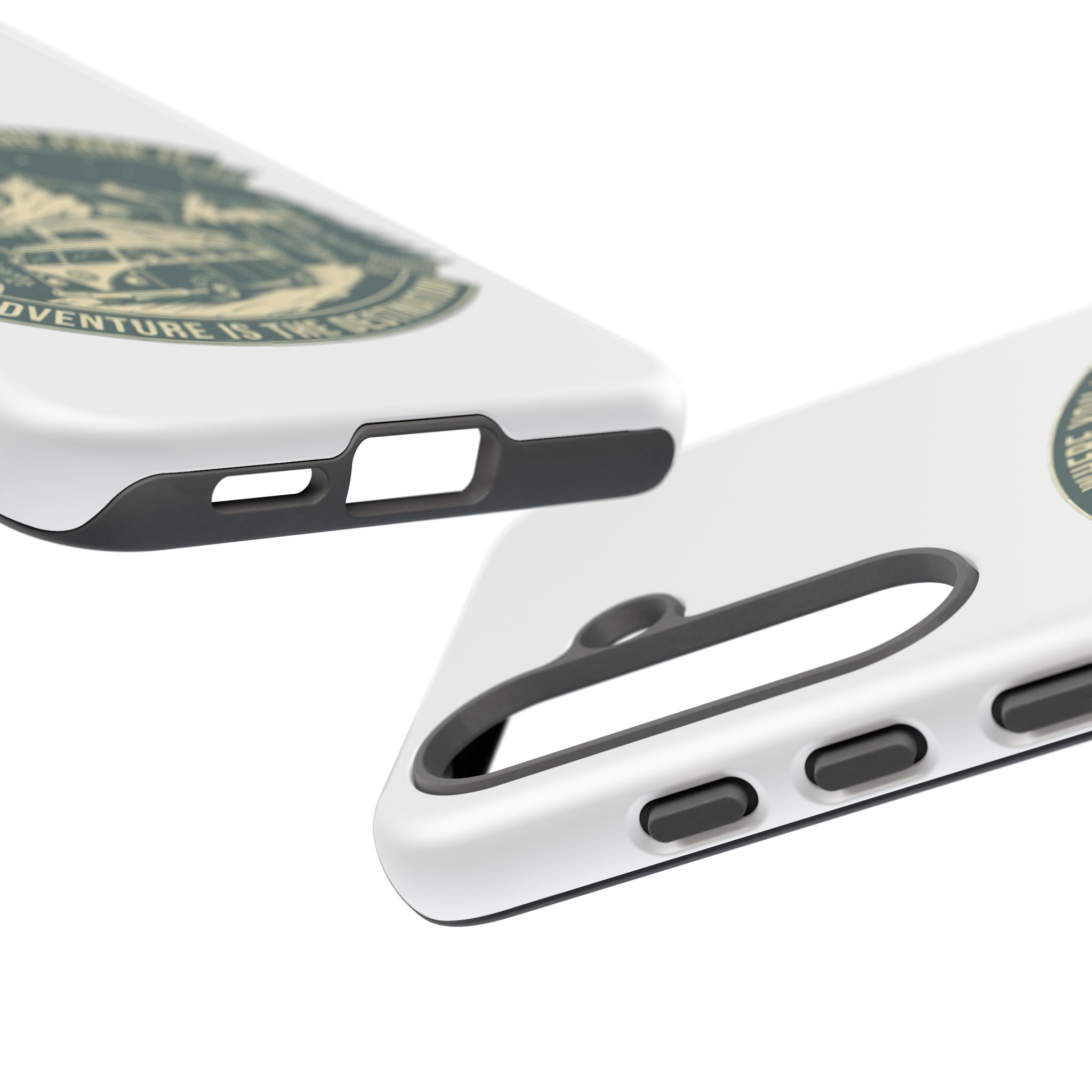 Phone Case — "Home Is Where You Park It-Adventure is the destination" Camper Van Design