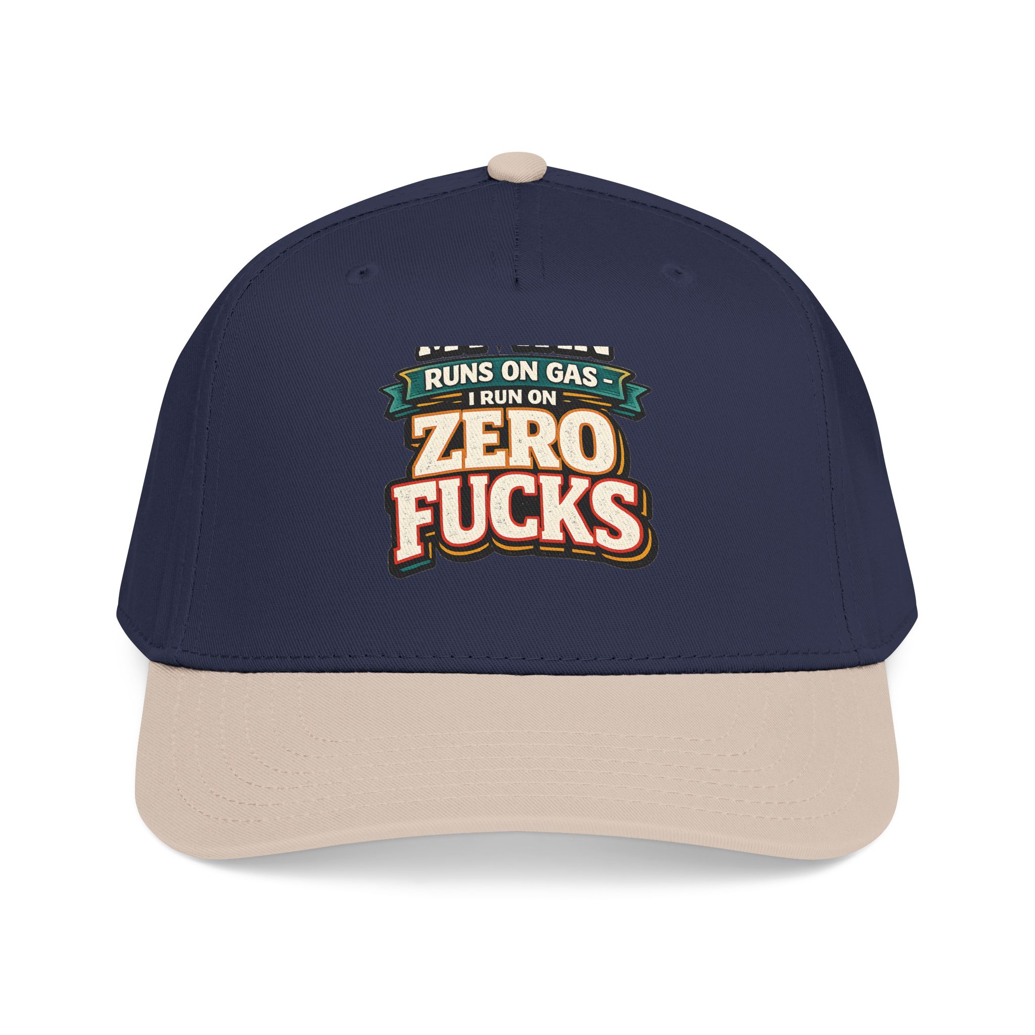 Baseball Cap - "My Van Runs On Gas" Design F**K-Line