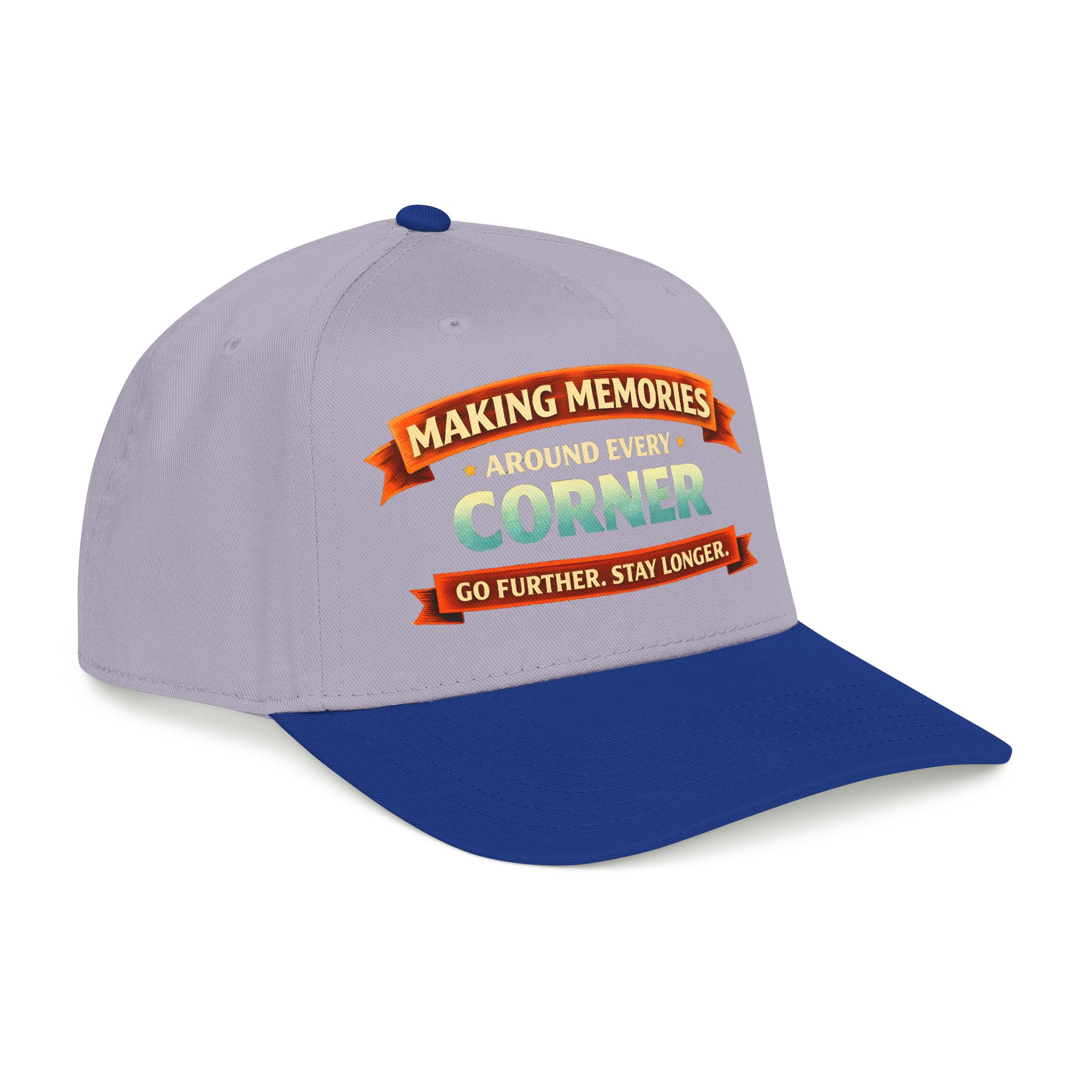 Baseball Cap - "Making Memories Around Every Corner" Design Scenic-Line