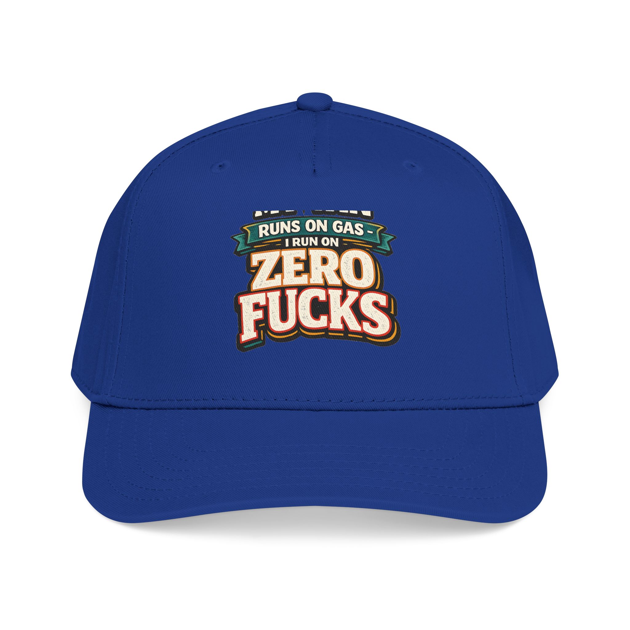 Baseball Cap - "My Van Runs On Gas" Design F**K-Line