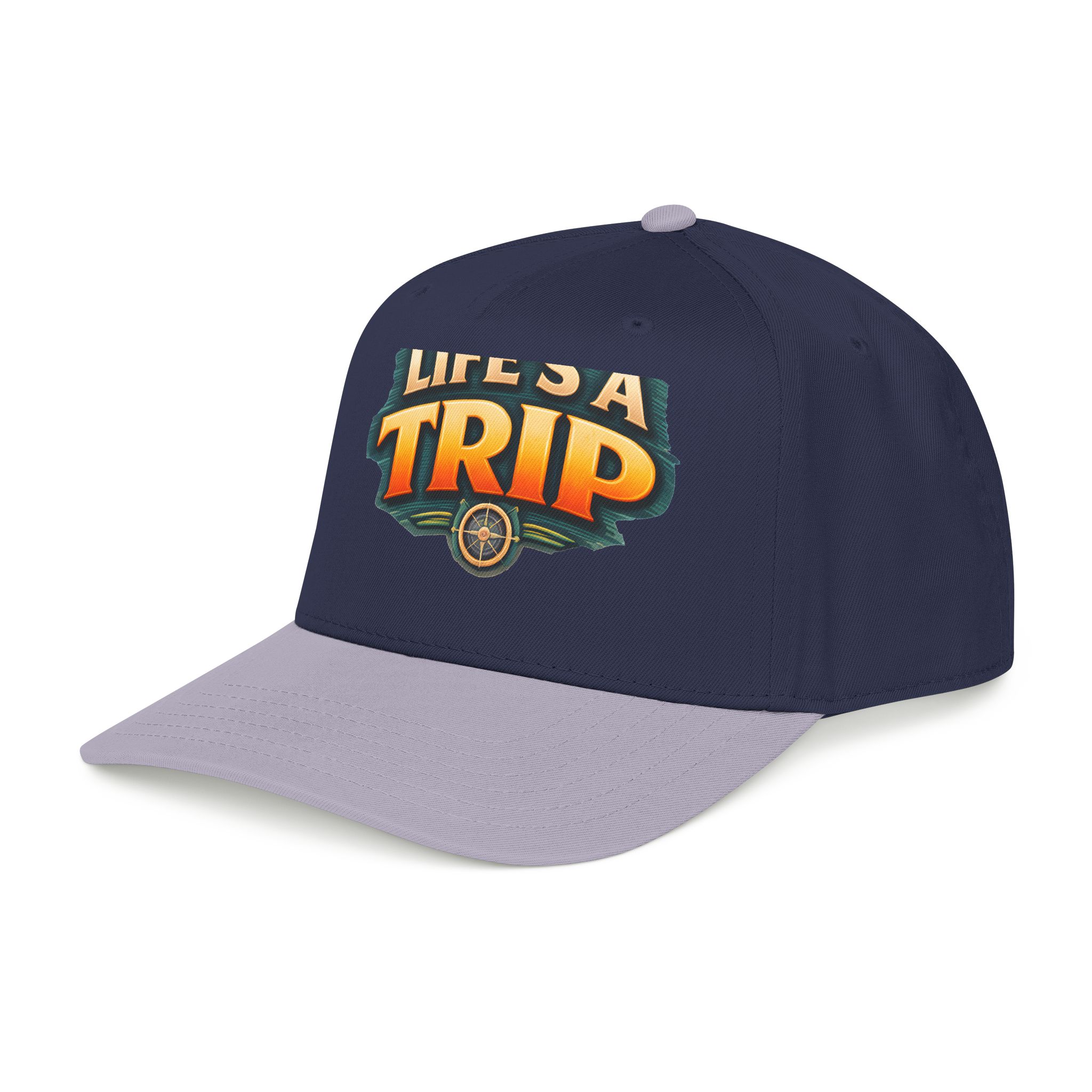 Baseball Cap - "Lifes A Trip" Design Scenic-Line