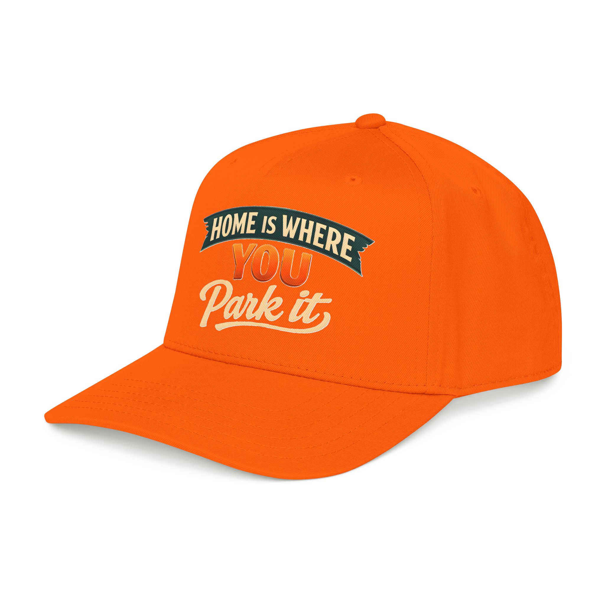 Baseball Cap - "Home Is where You Park It" Design Scenic-Line