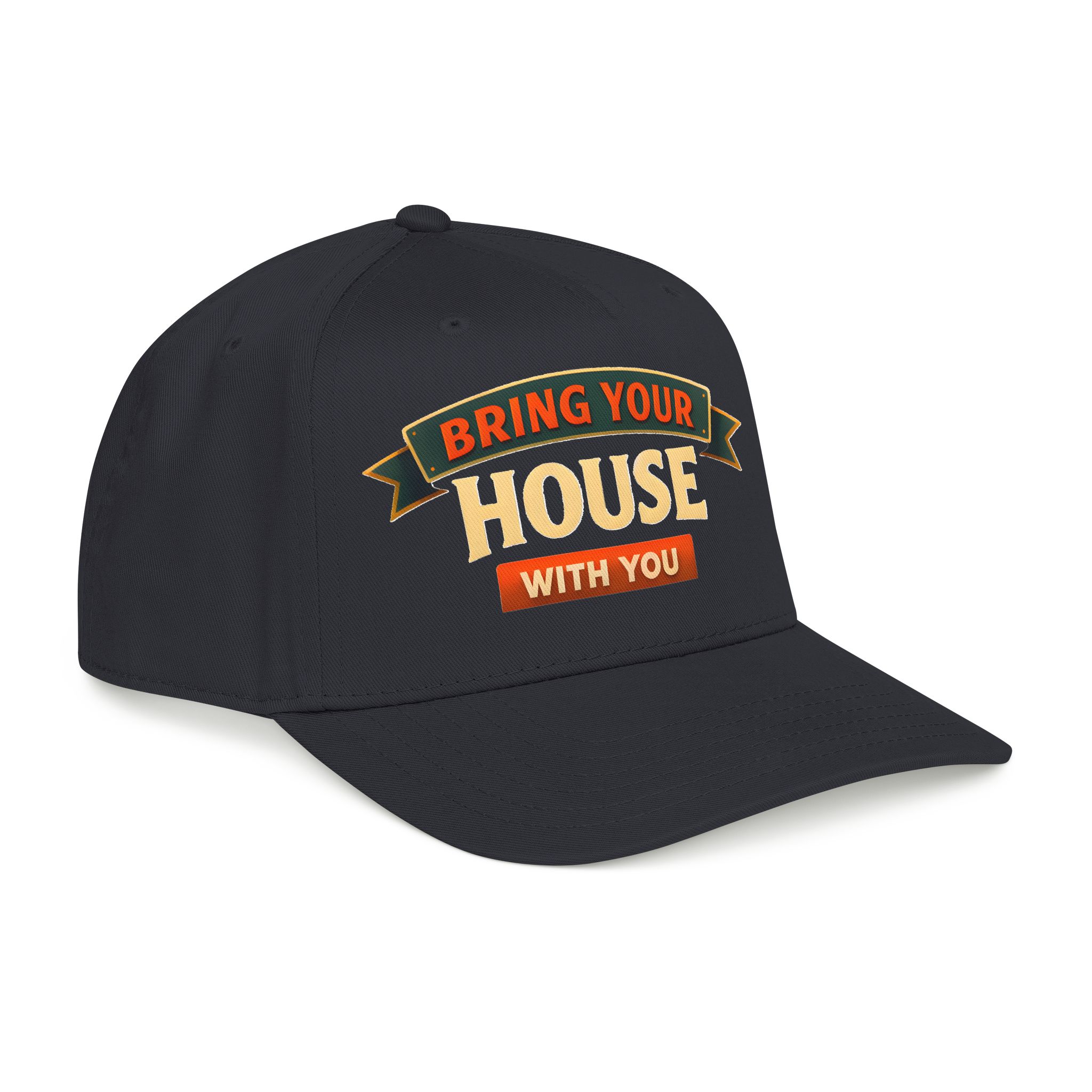 Baseball Cap - "Bring Your House With You" Design Scenic-Line