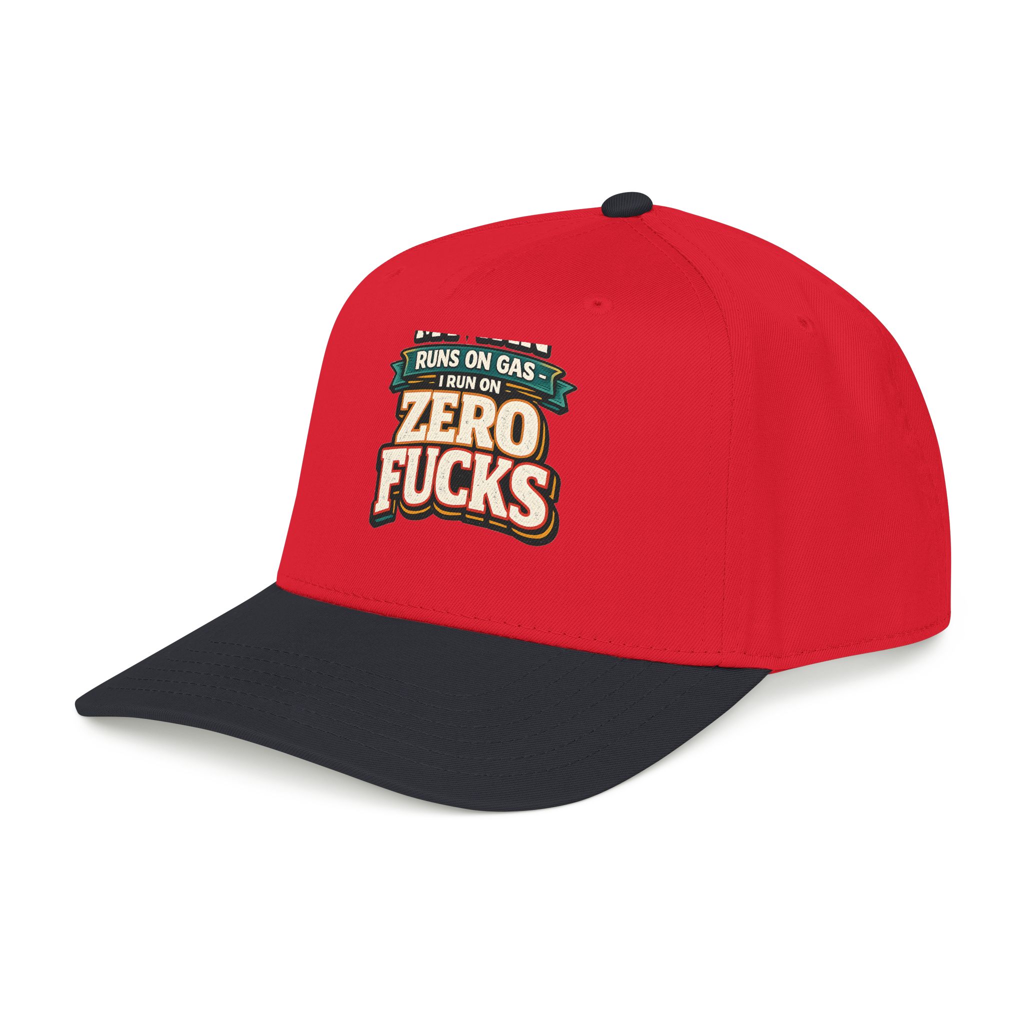 Baseball Cap - "My Van Runs On Gas" Design F**K-Line