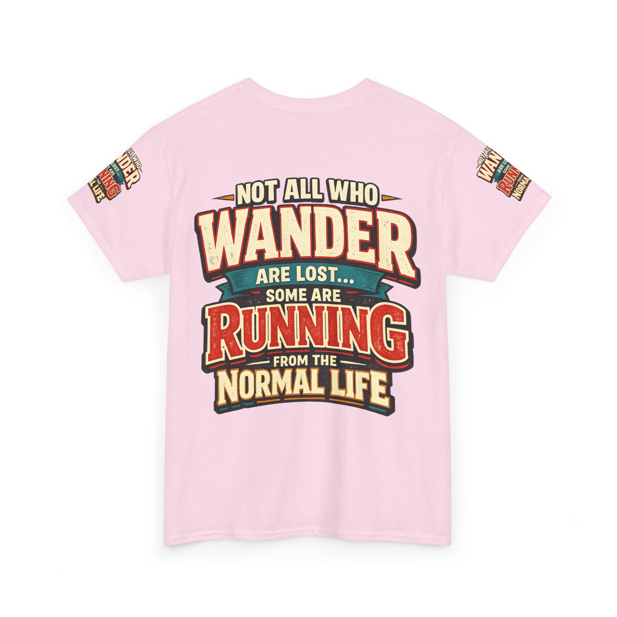 13427619348244415685_2048.jpeg Unisex Heavy Cotton Tee — "Not All Who Wander Are Lost" Design F**K-Line