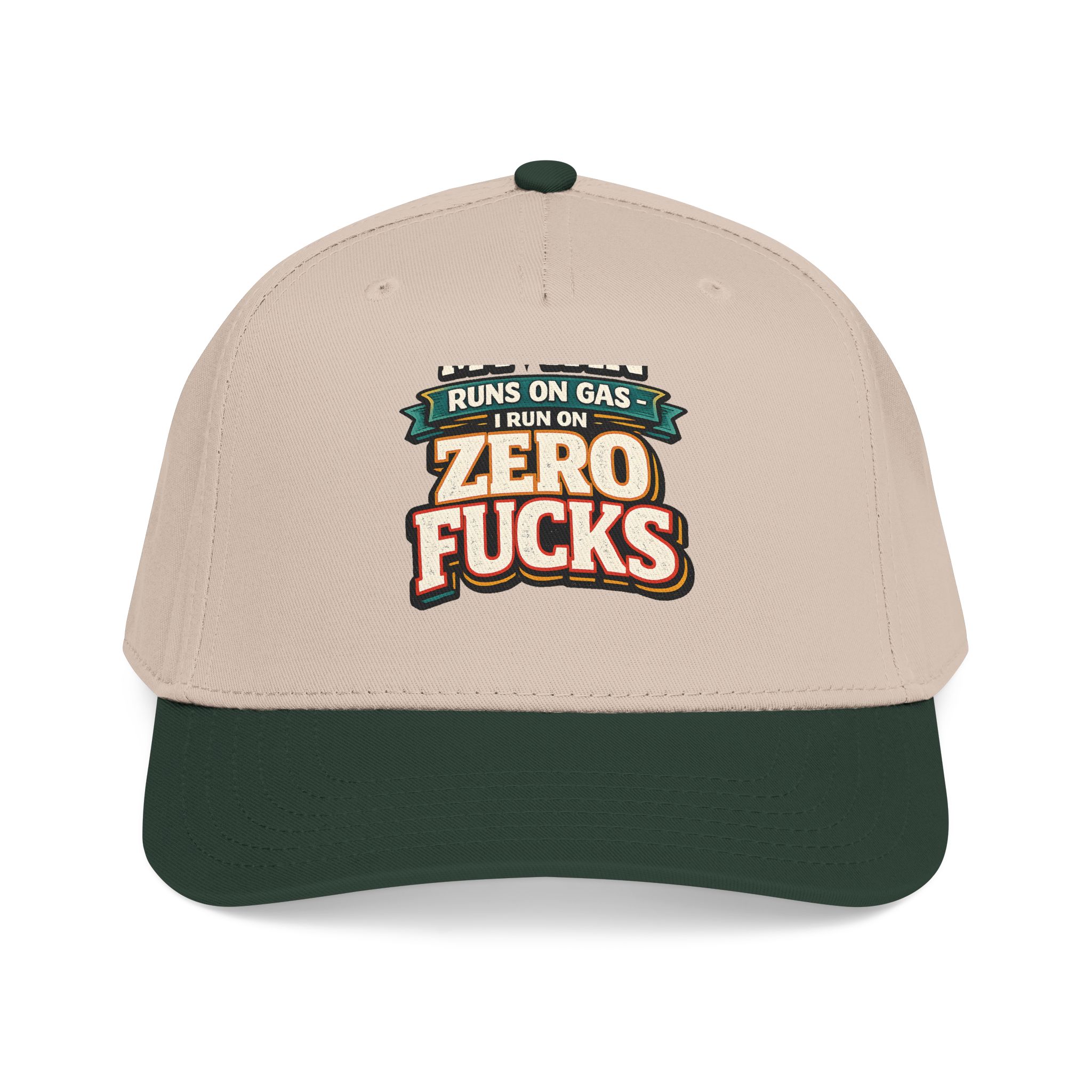 Baseball Cap - "My Van Runs On Gas" Design F**K-Line