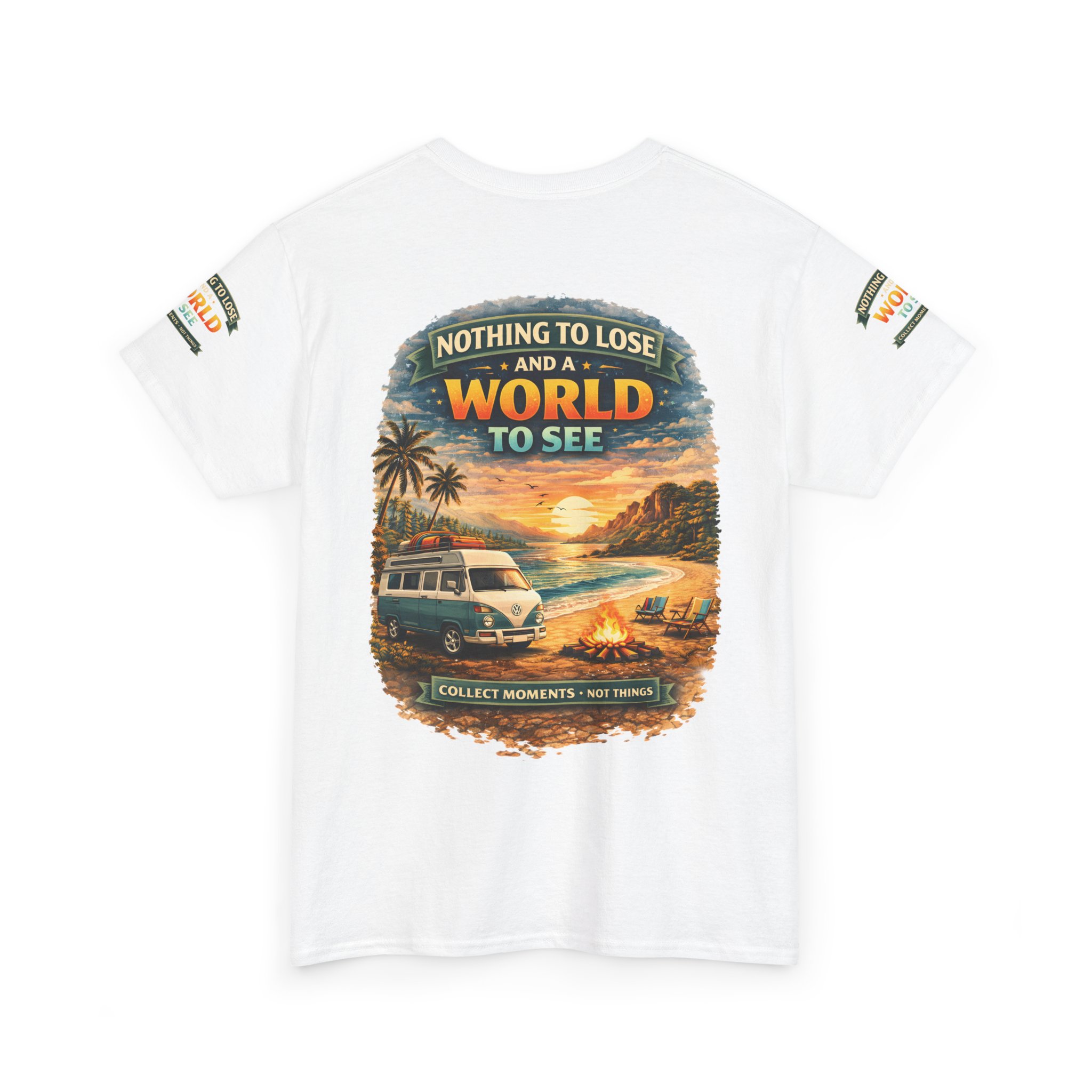 13430605944868663033_2048.jpeg Unisex Heavy Cotton Tee — "Nothing To Lose " Design Scenic-Line