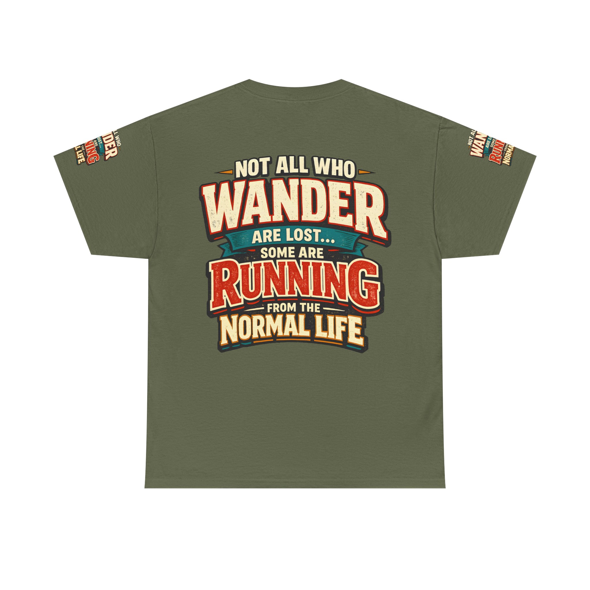 1345278958985160188_2048.jpeg Unisex Heavy Cotton Tee — "Not All Who Wander Are Lost" Design F**K-Line